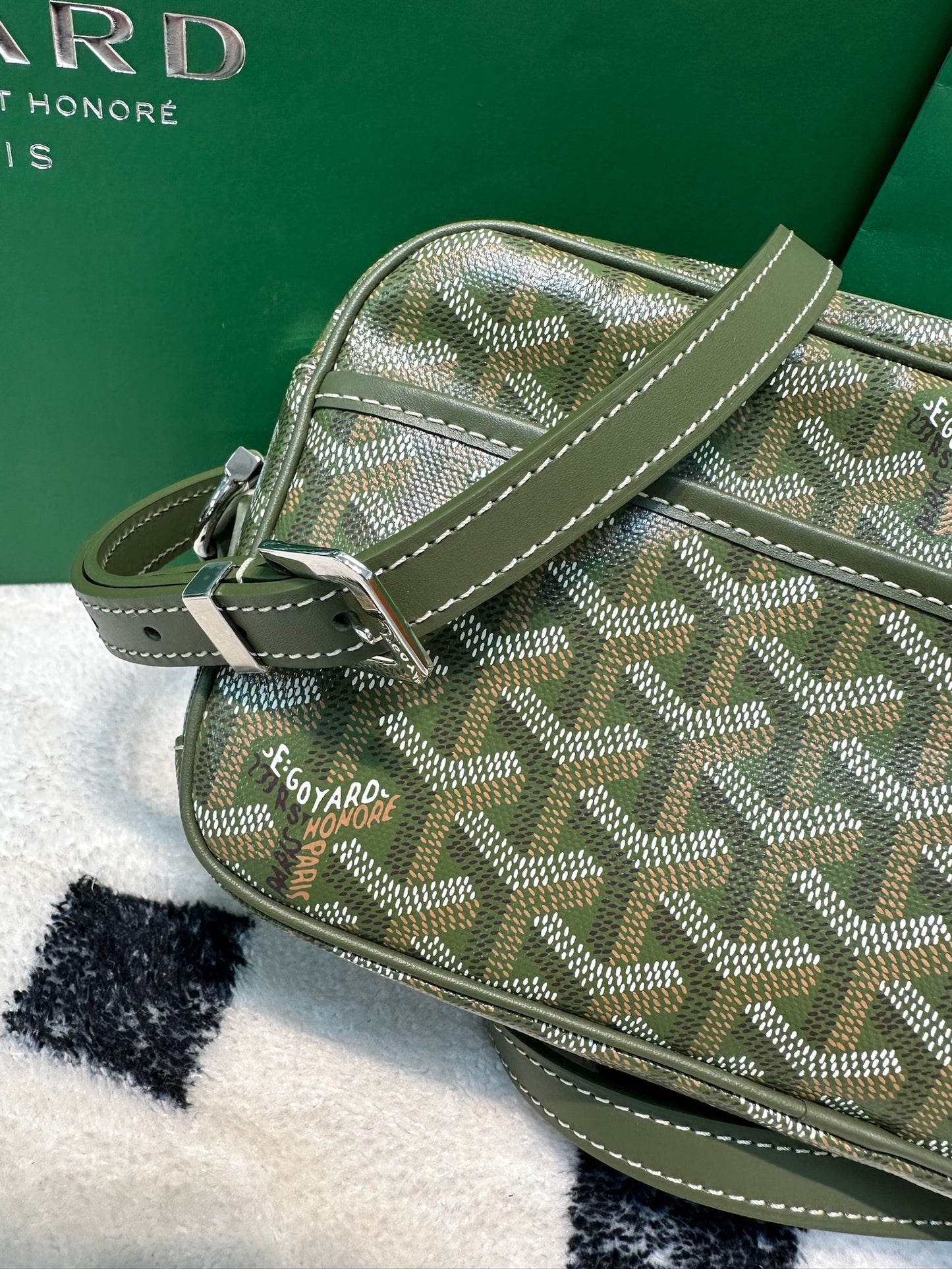 Goyard Cap-Vert PM Bag Khaki 相機袋