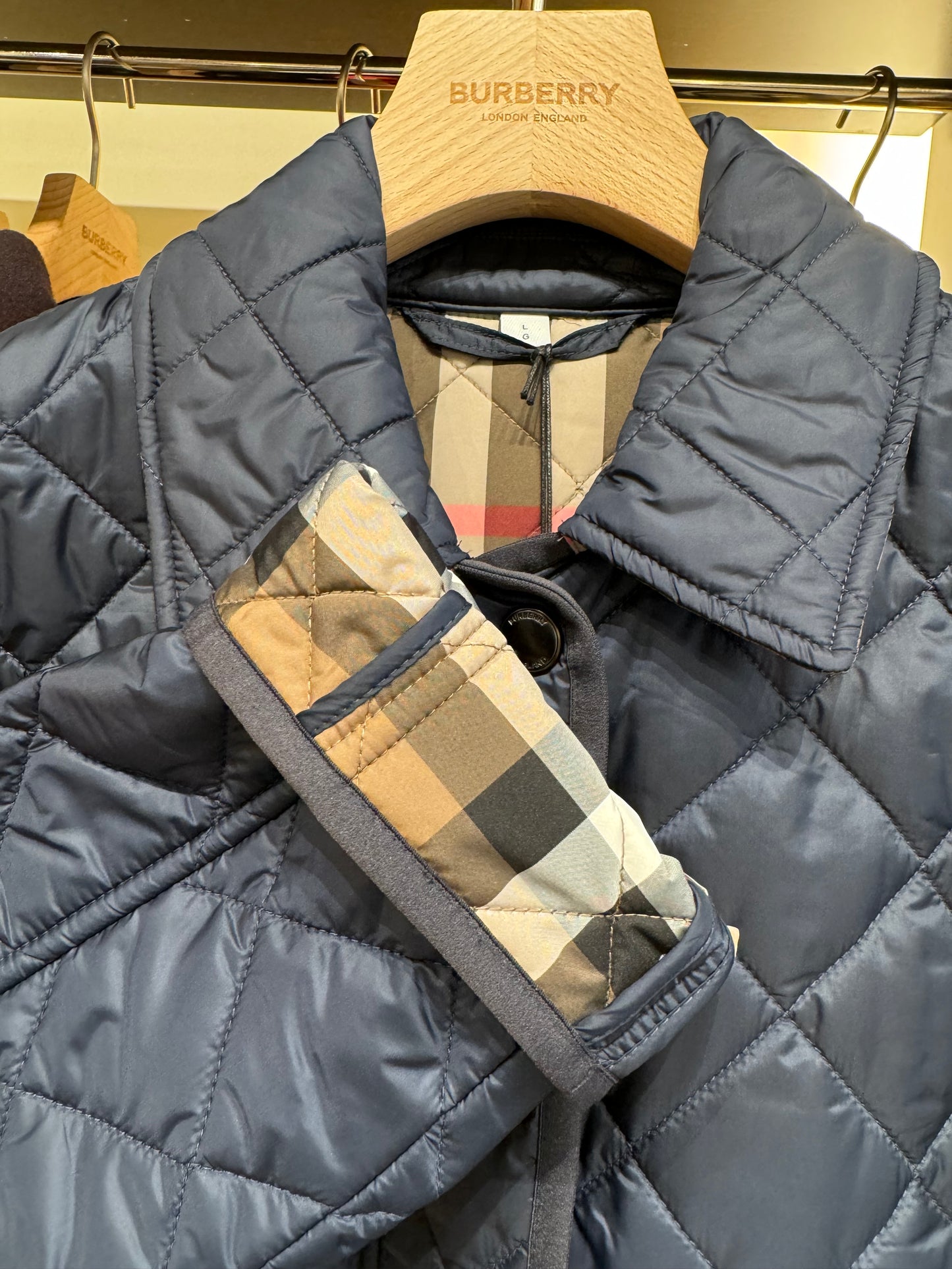 Burberry 女裝棉服 Navy