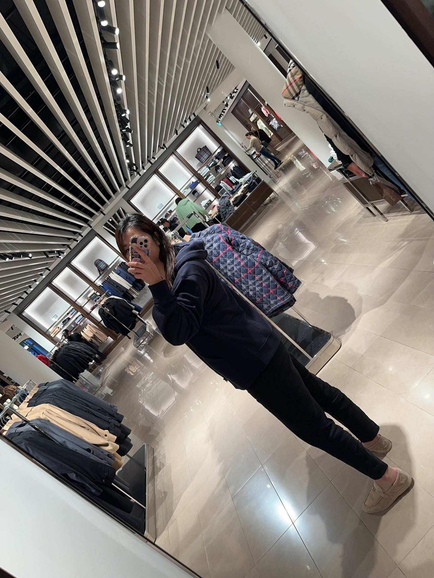 Burberry Hoodie Navy