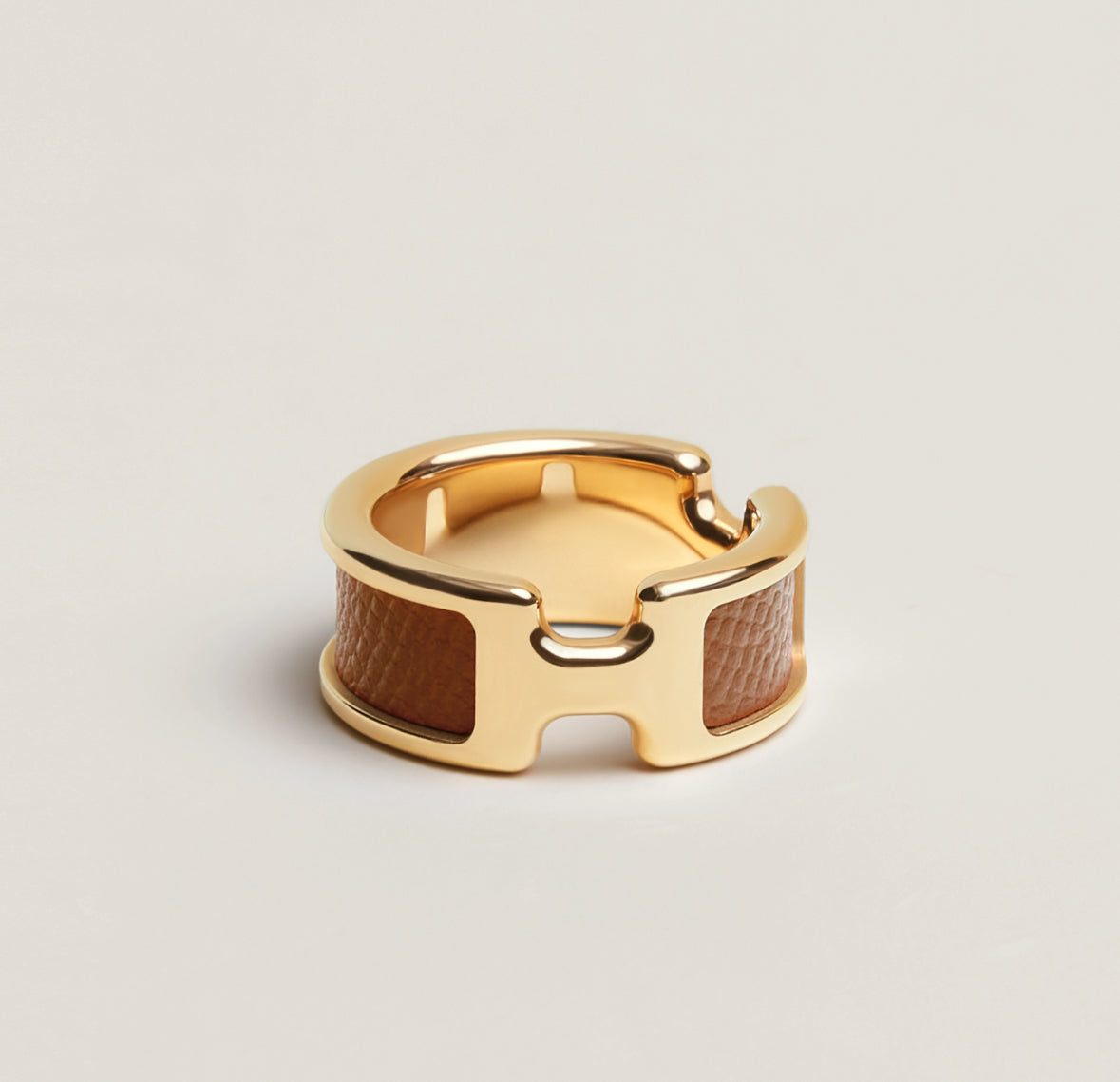 Hermes Olympe ring, small model Gold
