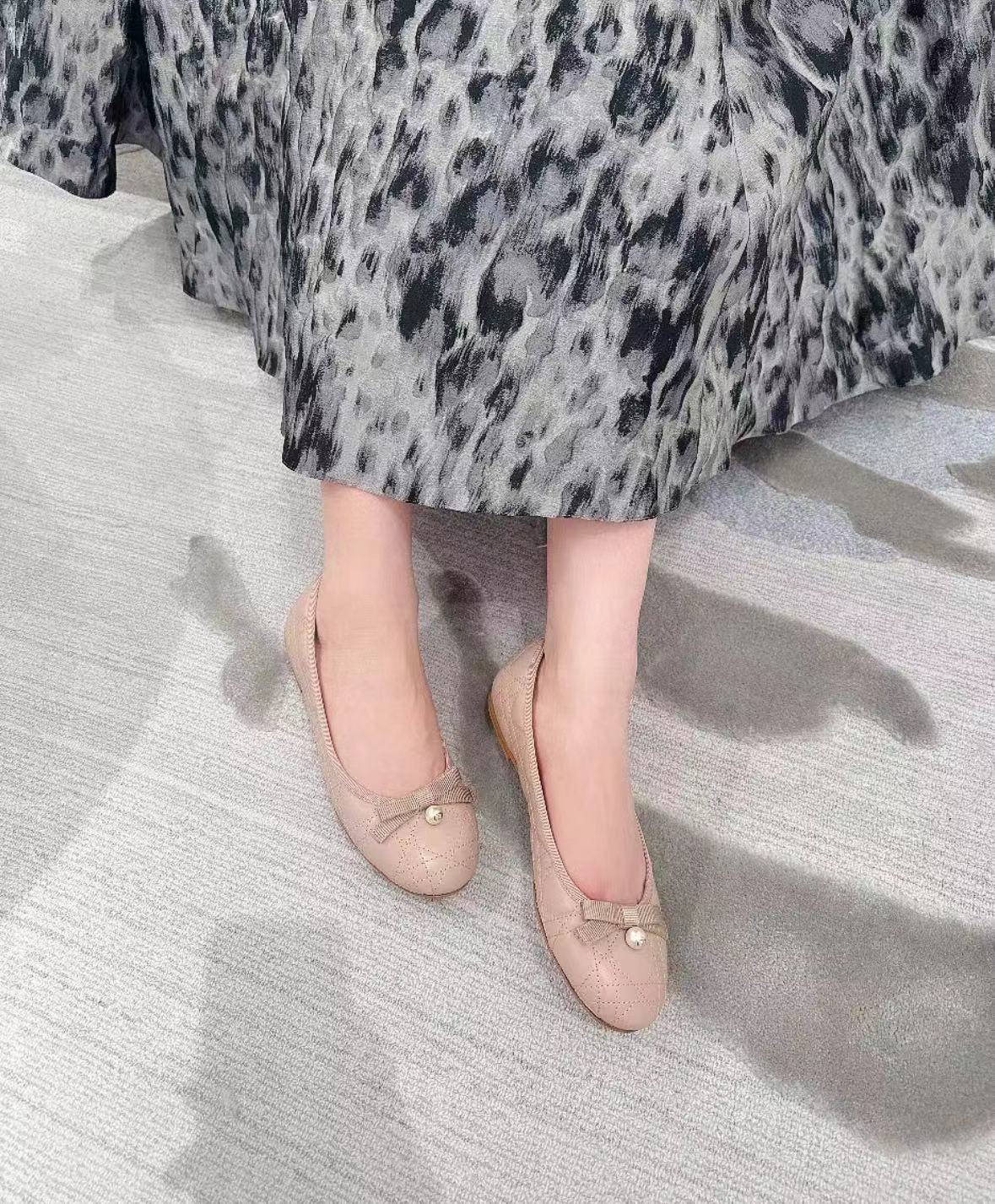 Dior Ballet Flat Rose Quartz