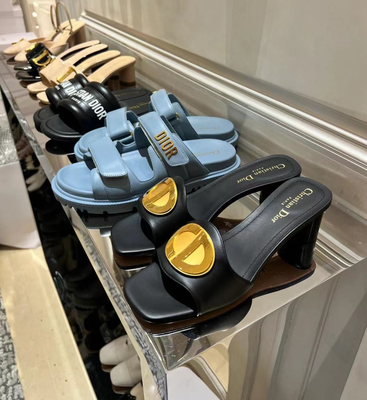 Forever Dior 高跟涼鞋