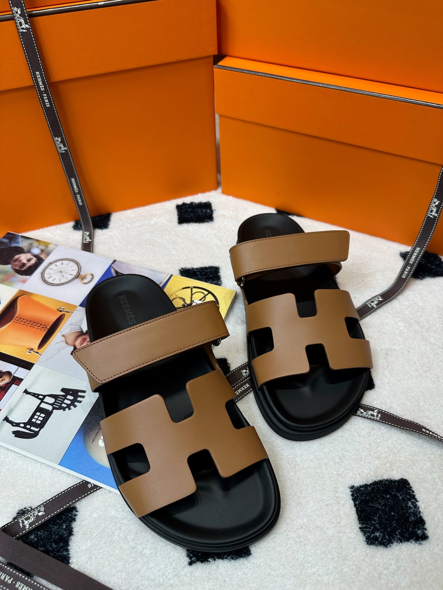 Hermes Chypre sandal Naturel