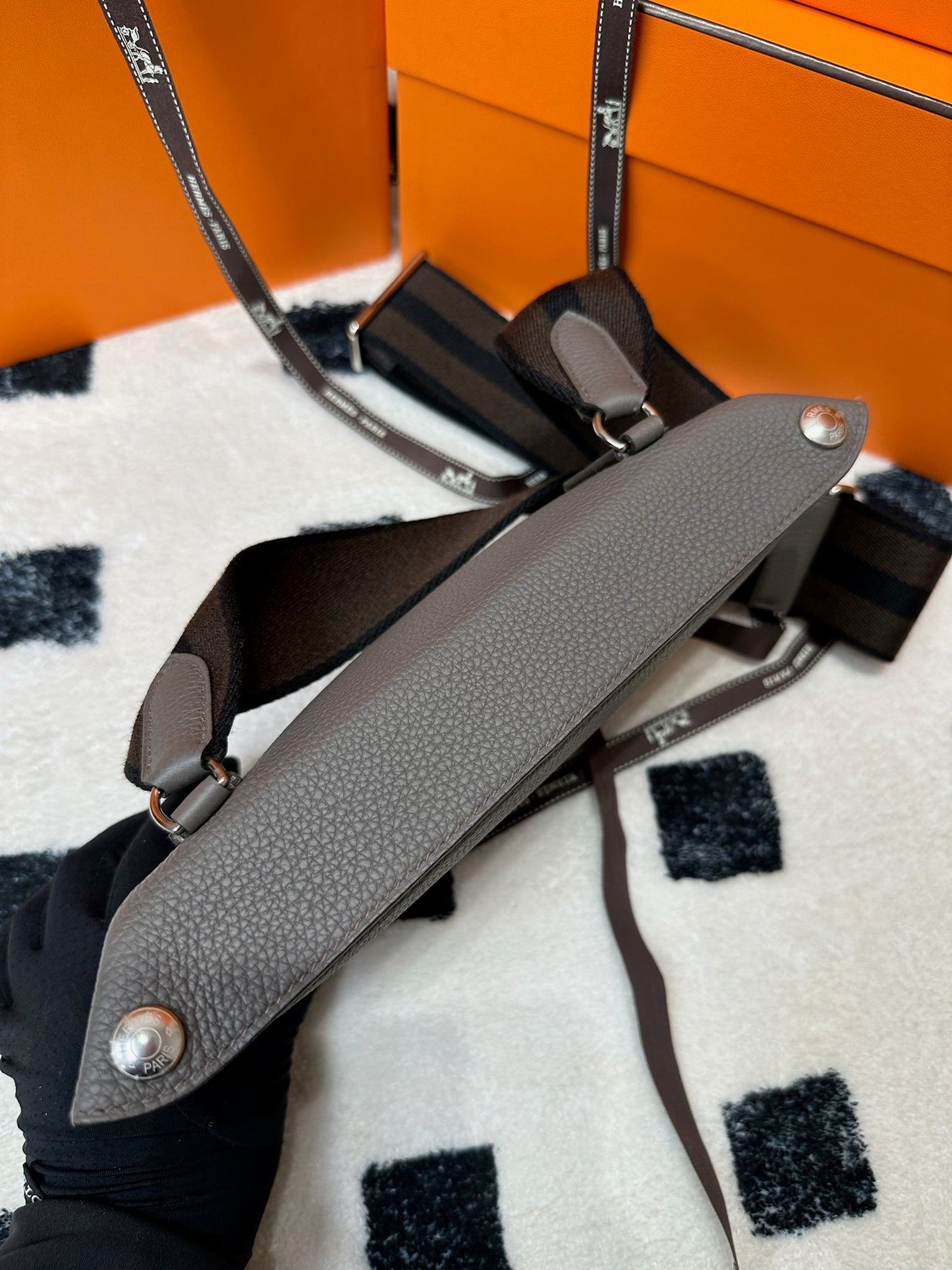 Hermes videpoches 錫器灰