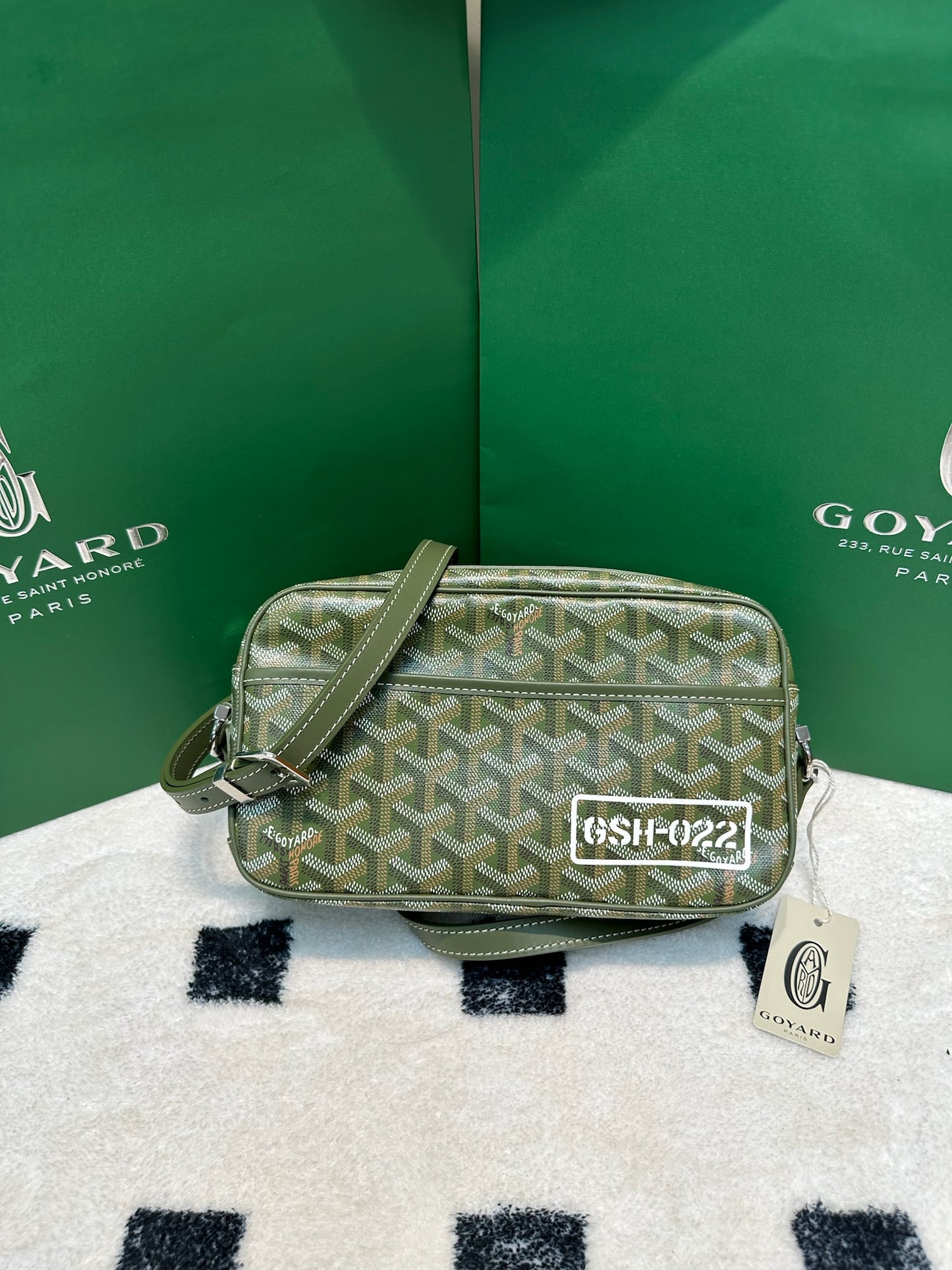 Goyard Cap-Vert PM Bag Khaki 相機袋