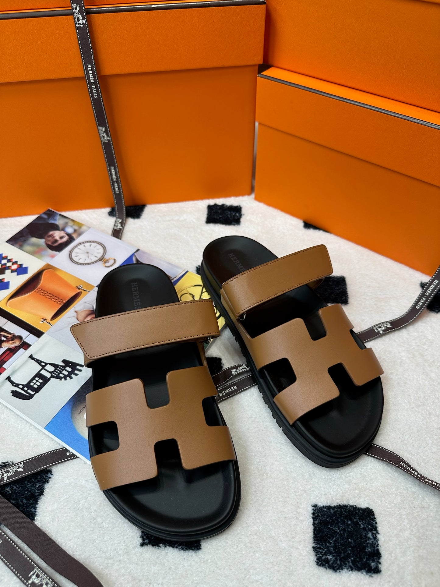 Hermes Chypre sandal Naturel