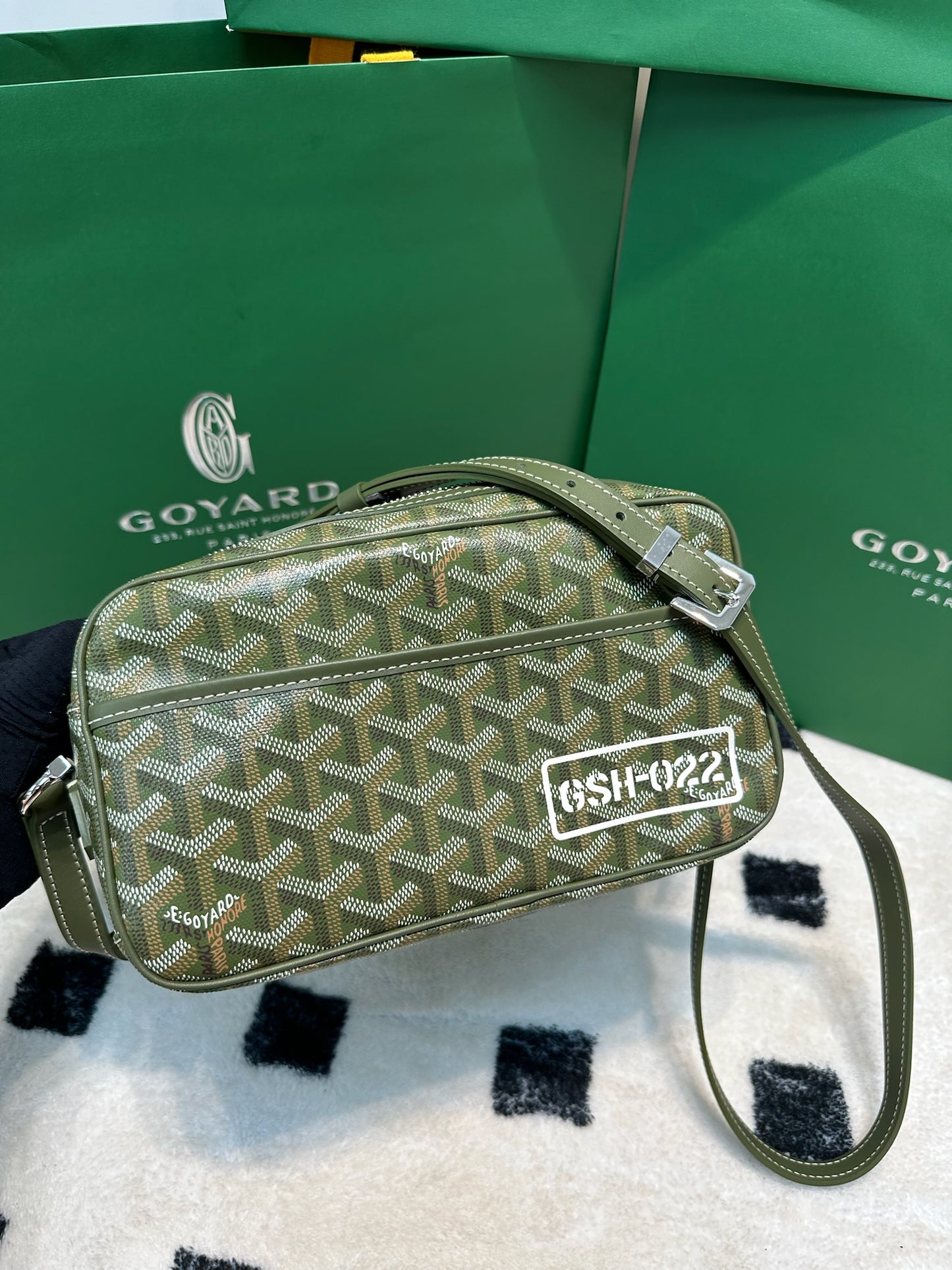 Goyard Cap-Vert PM Bag Khaki 相機袋
