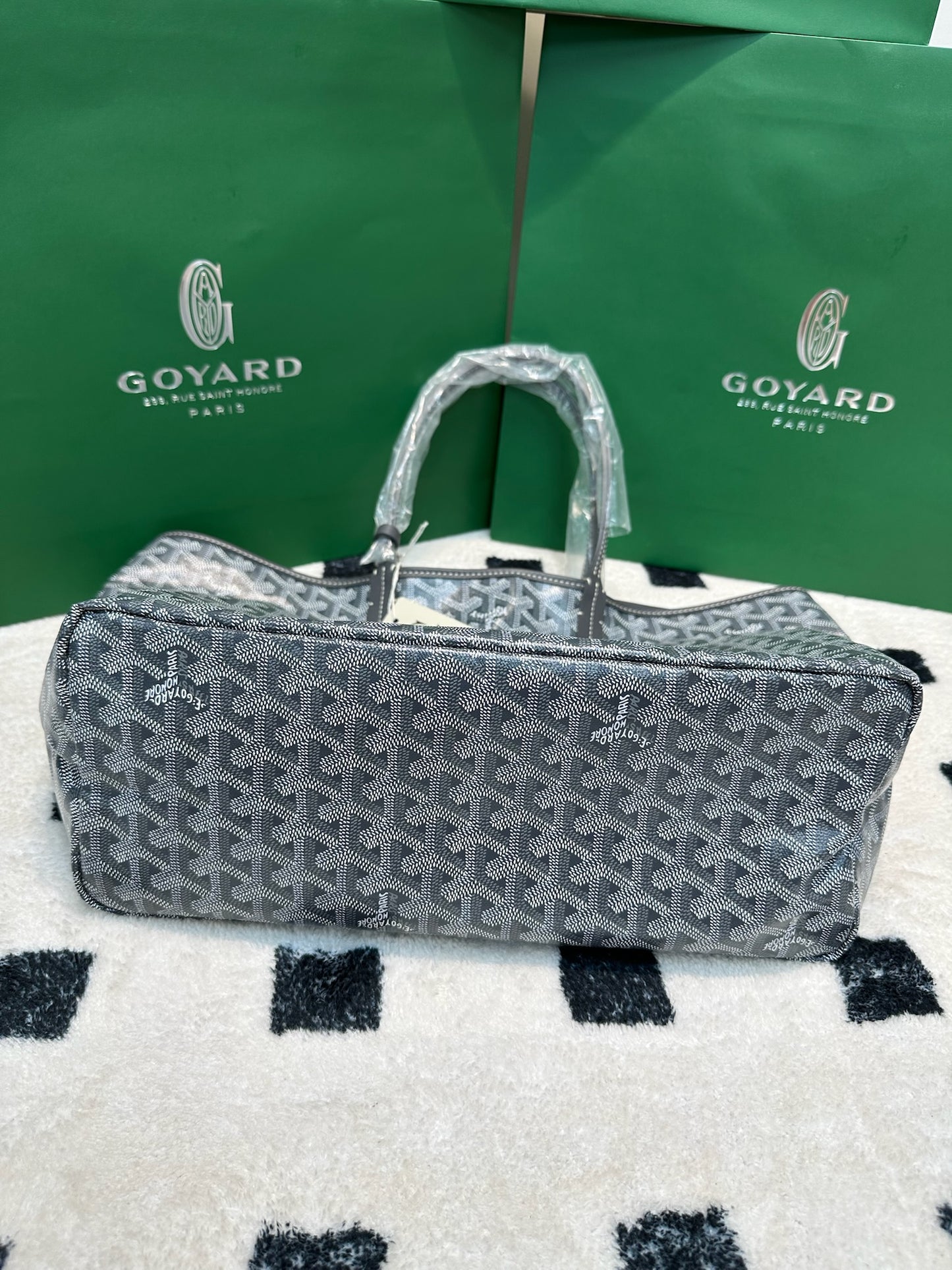 Goyard Saint Louis PM Bag Grey
