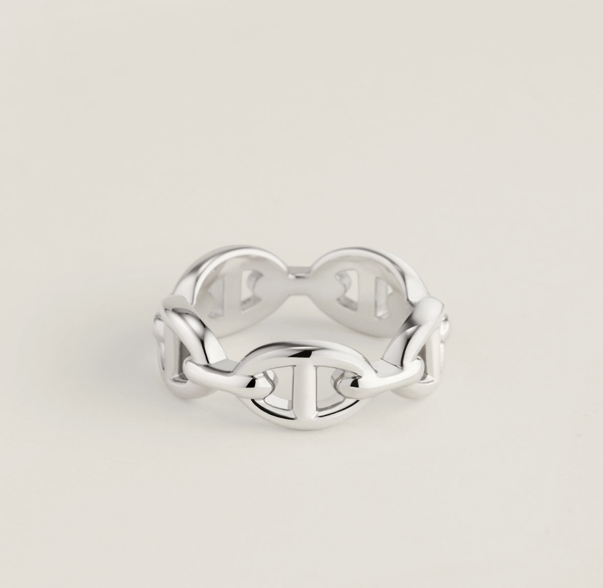 Hermes Chaine d'ancre Enchainee ring, small model