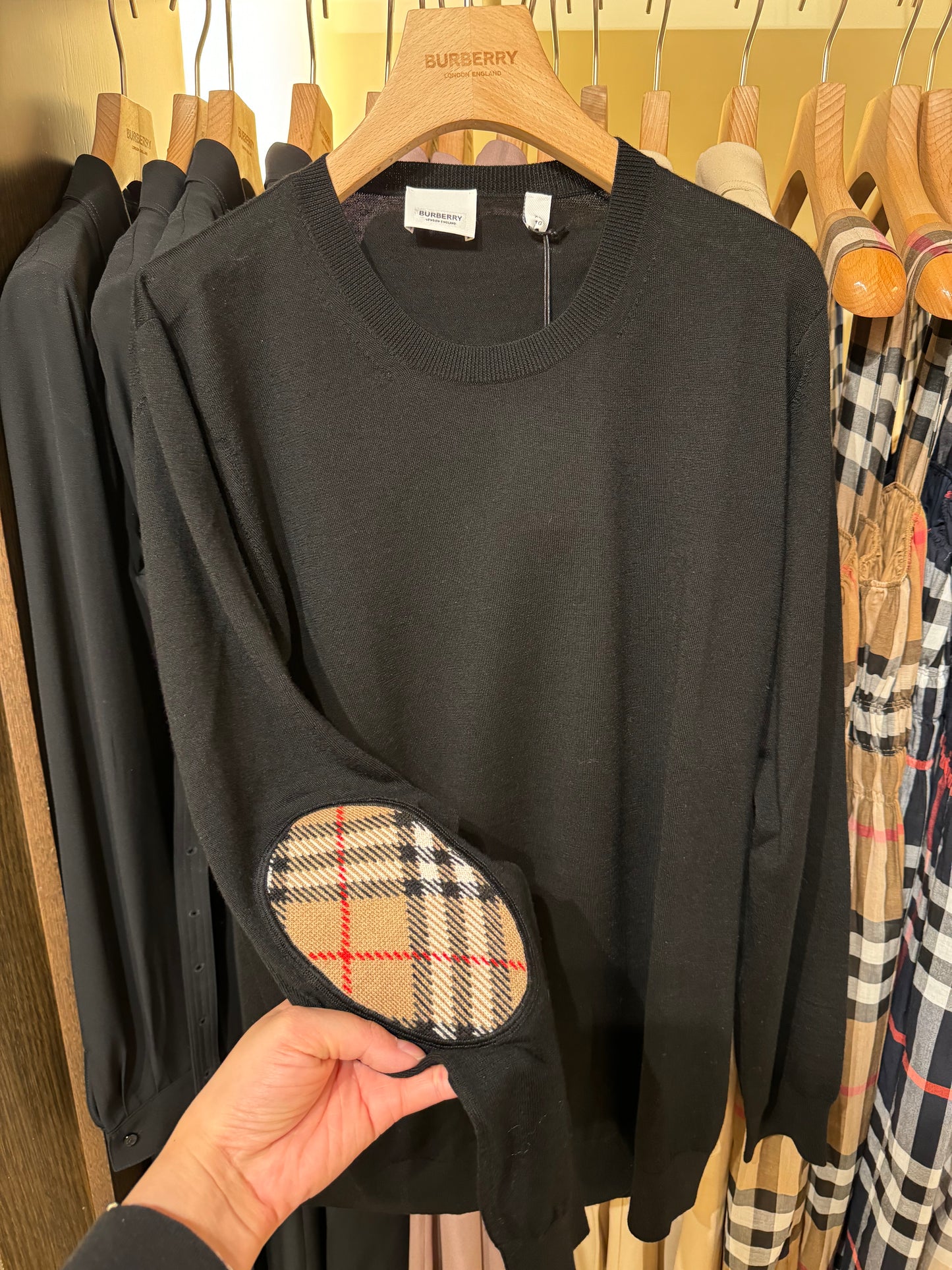 Burberry 羊毛線衫 Black