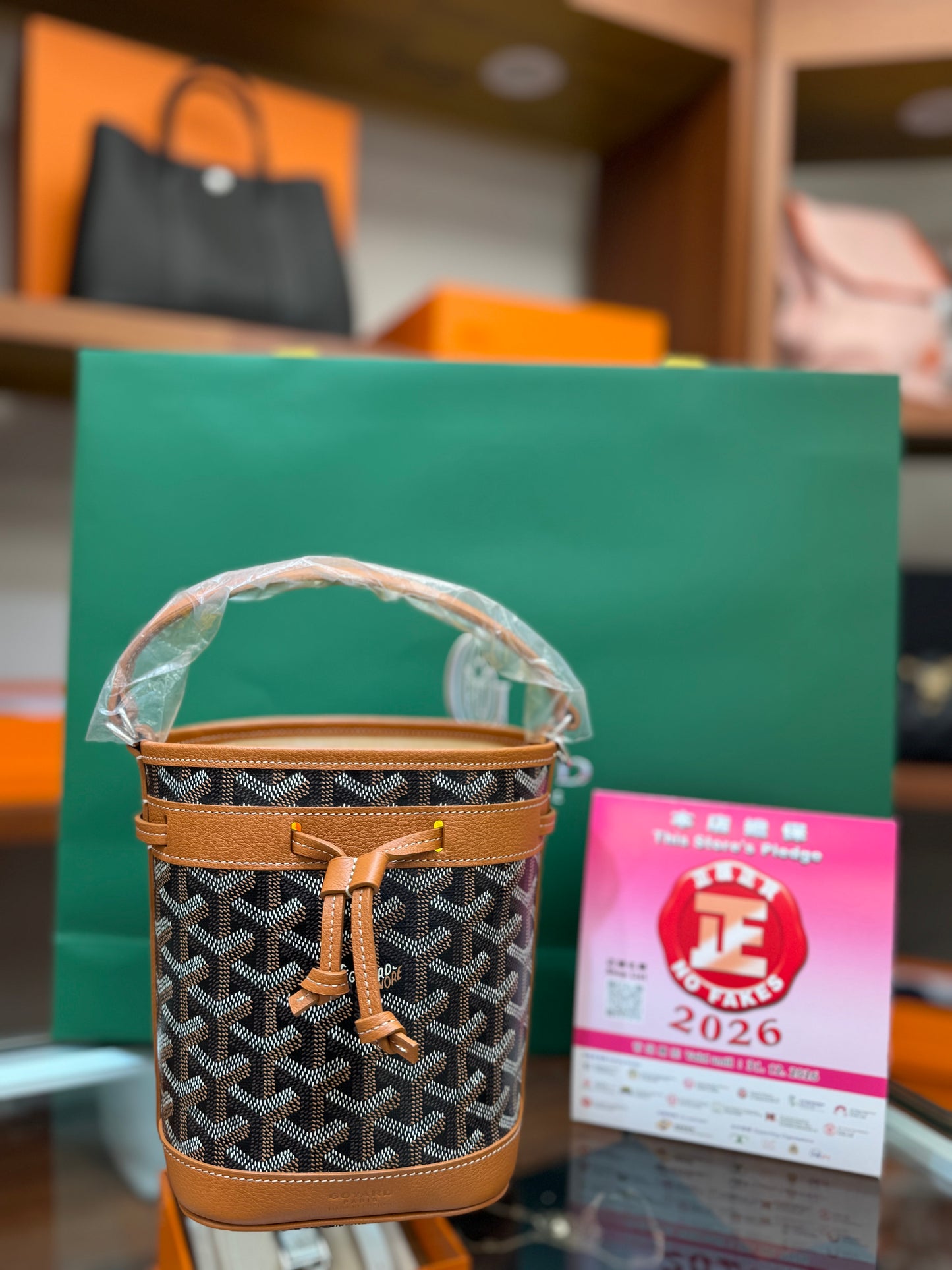 Goyard Petit flot mini bucket bag