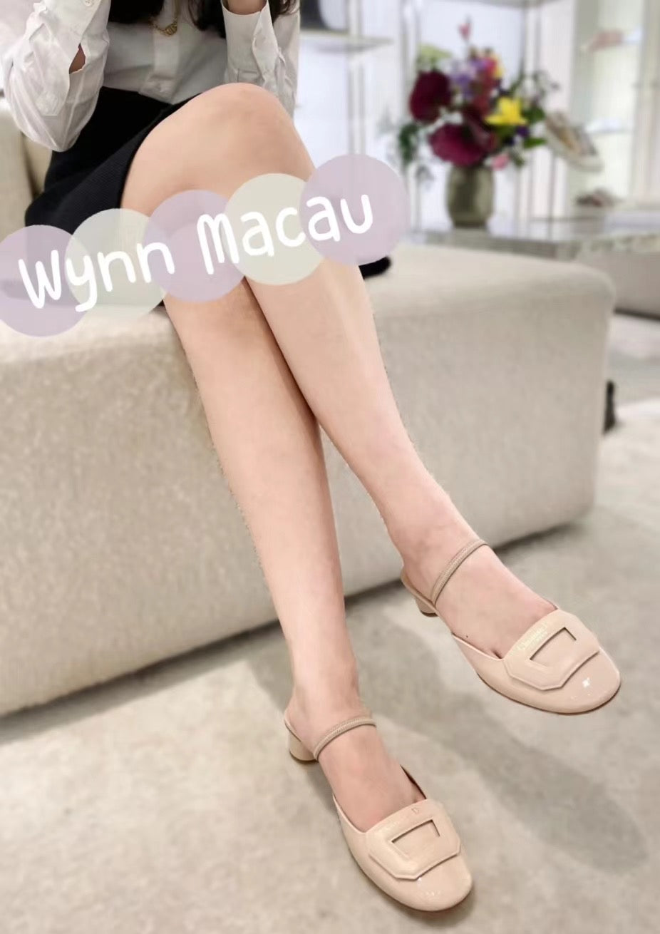 Dior 裸色涼鞋 5cm 迪麗熱巴同款