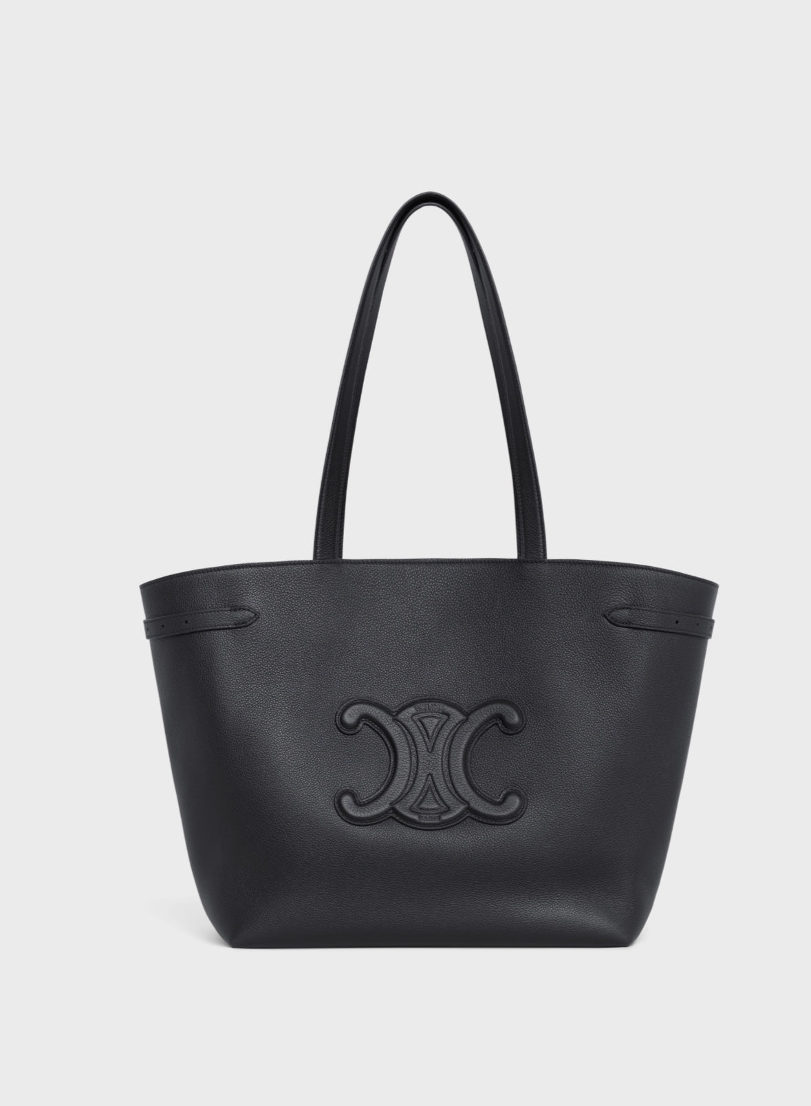MEDIUM CABAS ANAÏS CUIR TRIOMPHE IN GRAINED CALFSKIN BLACK