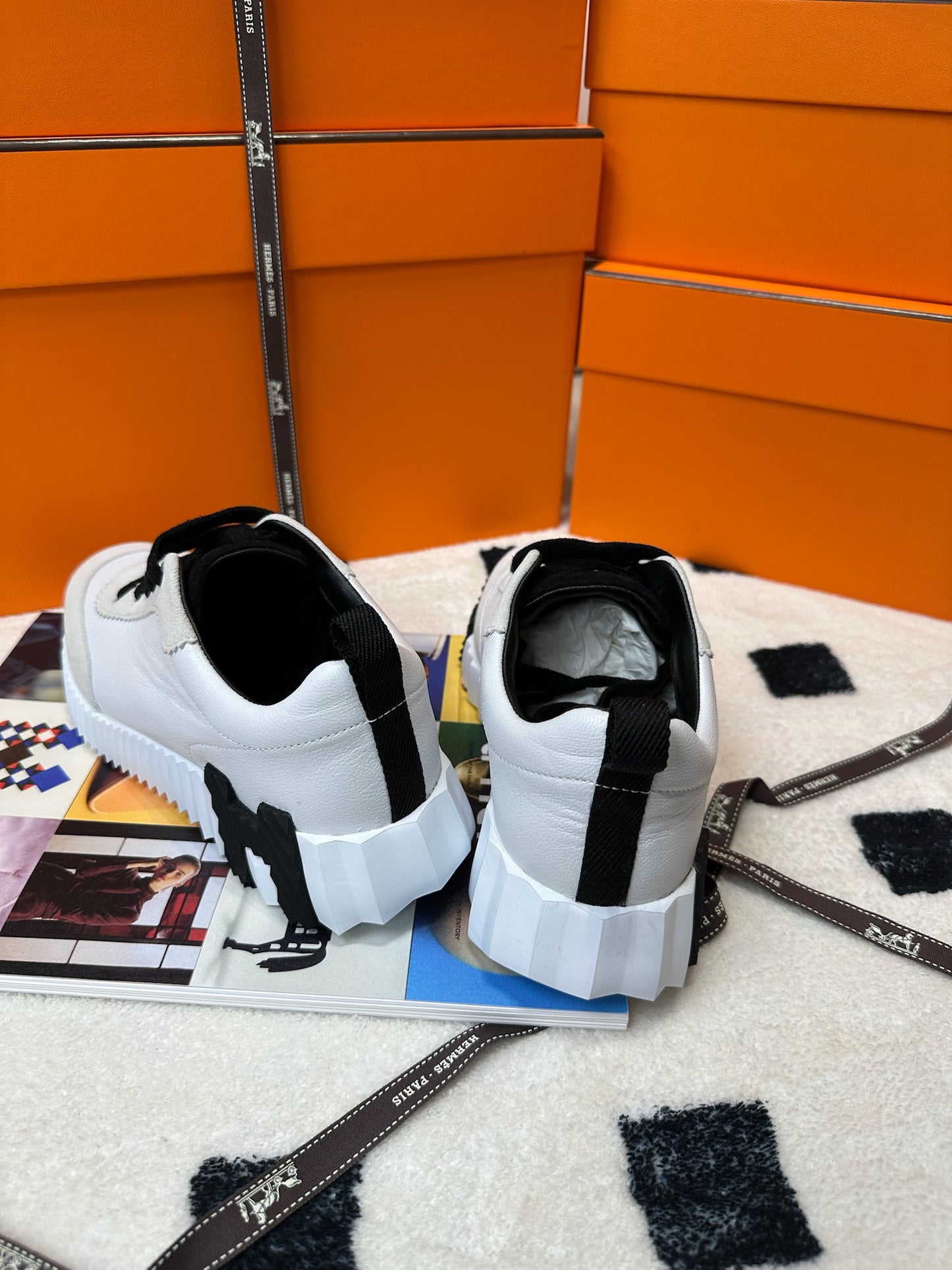 Hermes bouncing 黑白熊貓35.5