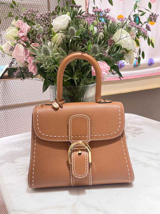 Delvaux Brillant PM Surpique Rodeo Calf