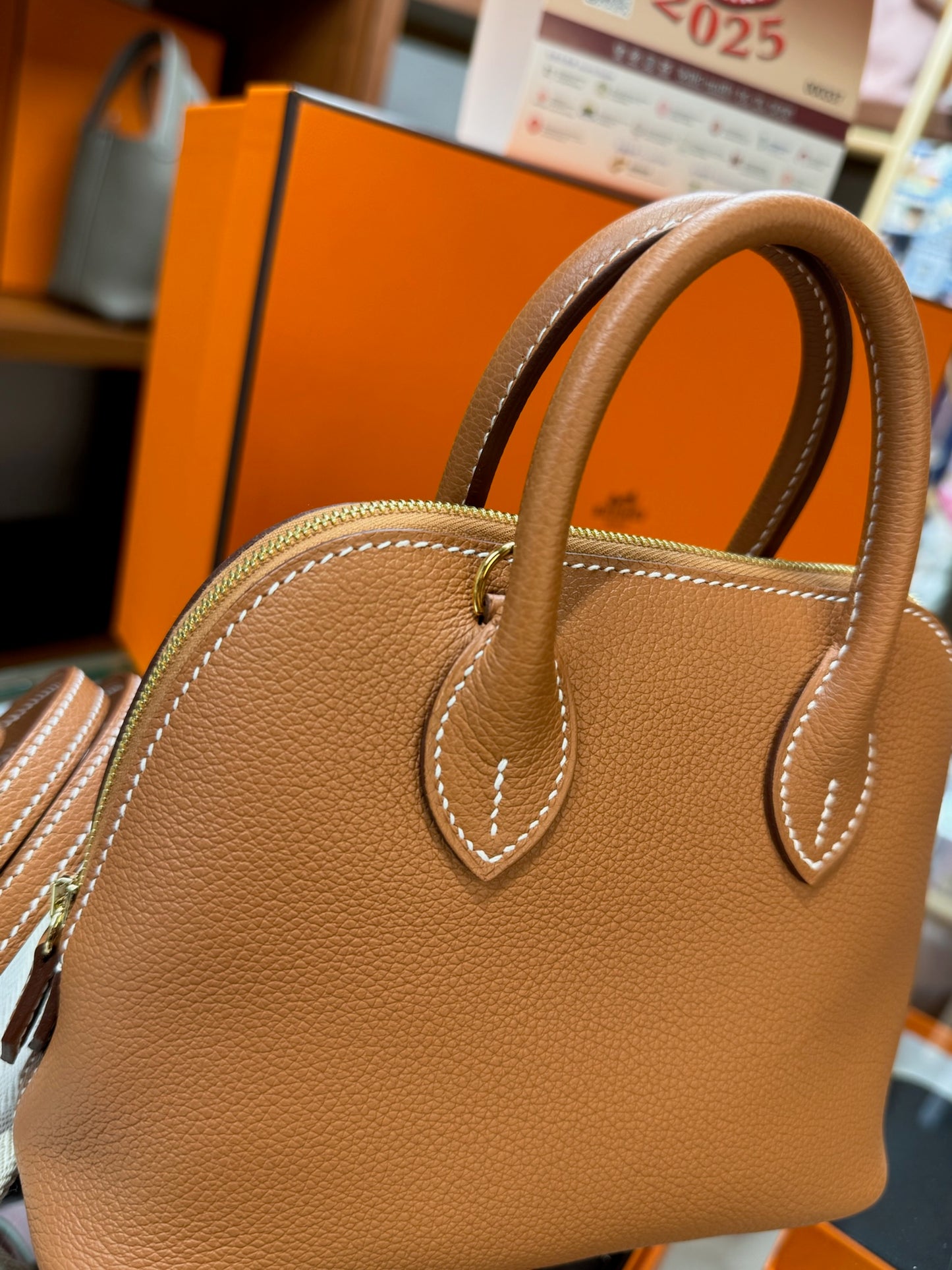 Hermes Mini Bolide Gold GHW 金色金扣