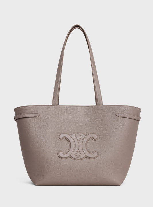 MEDIUM CABAS ANAÏS CUIR TRIOMPHE IN GRAINED CALFSKIN PEPPLE