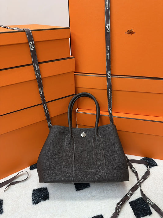 Hermes Mini garden party 46 Ebene 烏木色
