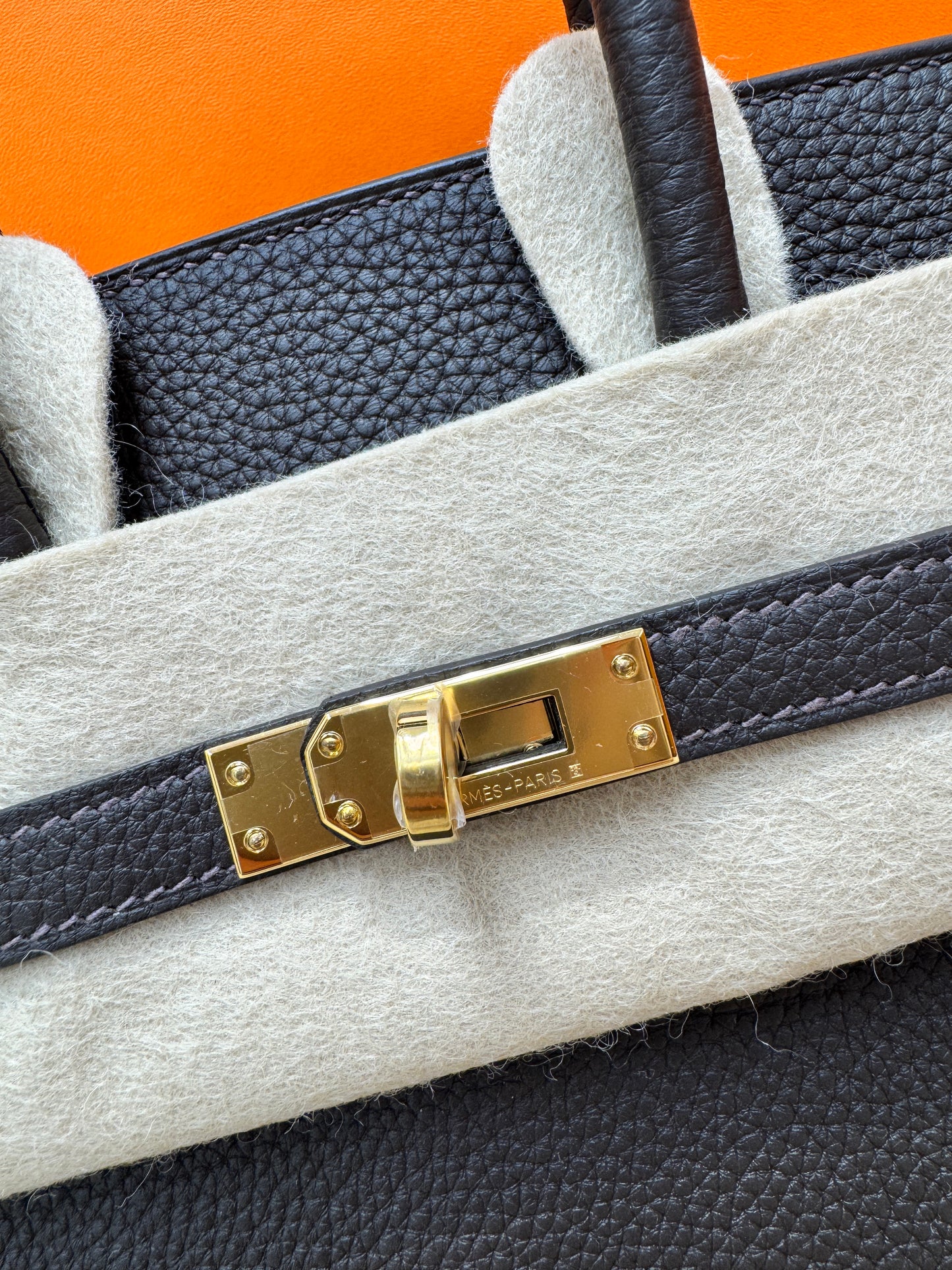 Hermes Birkin 25 T3 GHW 棗棕色金扣