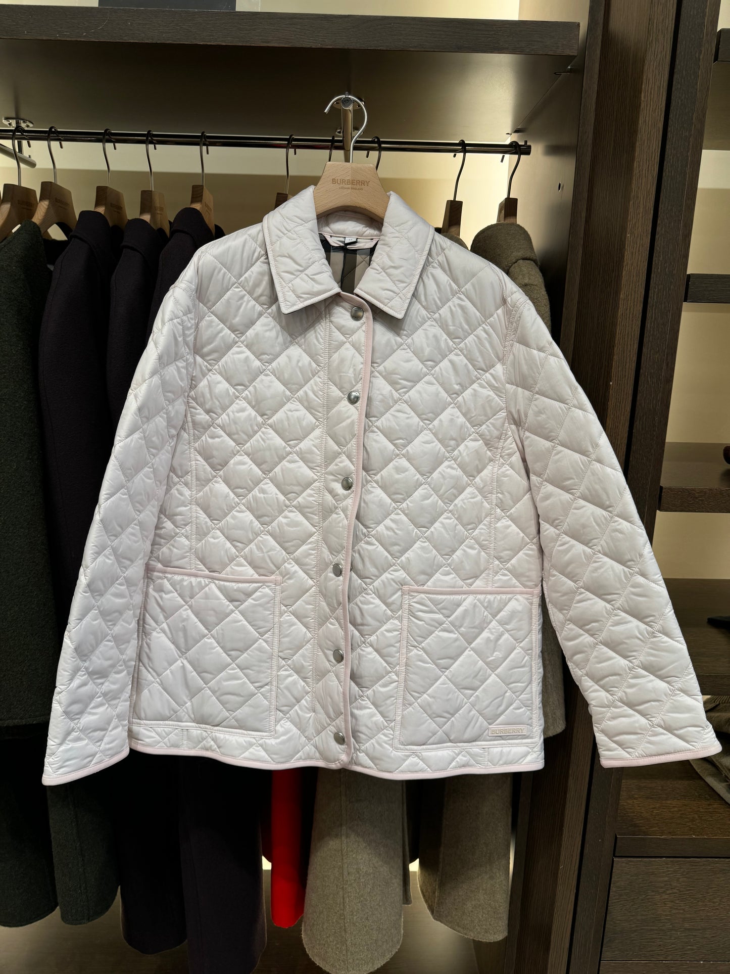 Burberry 棉服 Alabaster Pink