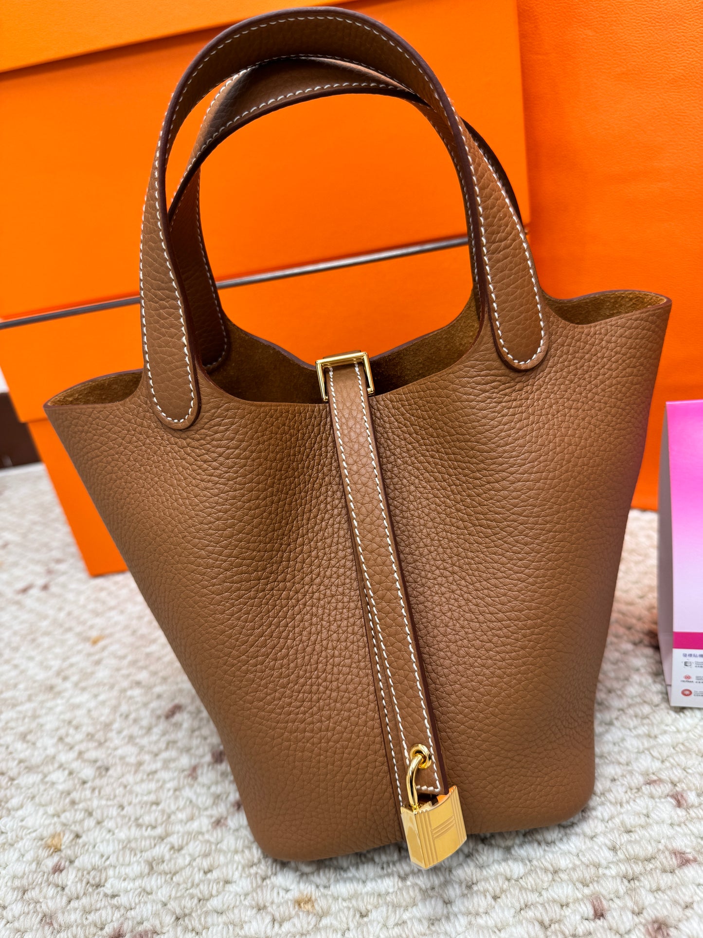 Hermes Picotin 18 Gold GHW 金棕金扣