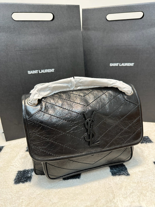 YSL NIKI MEDIUM IN VINTAGE LEATHER