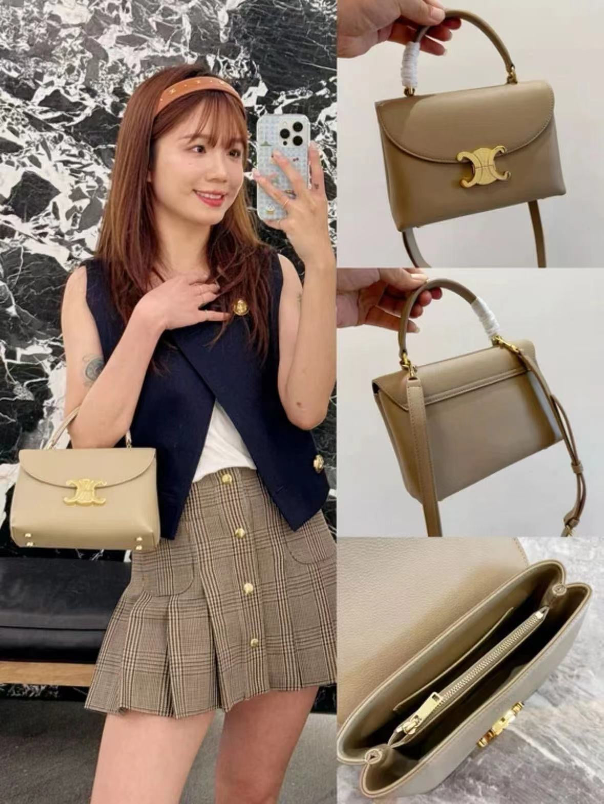 TEEN NINO BAG IN SUPPLE CALFSKIN