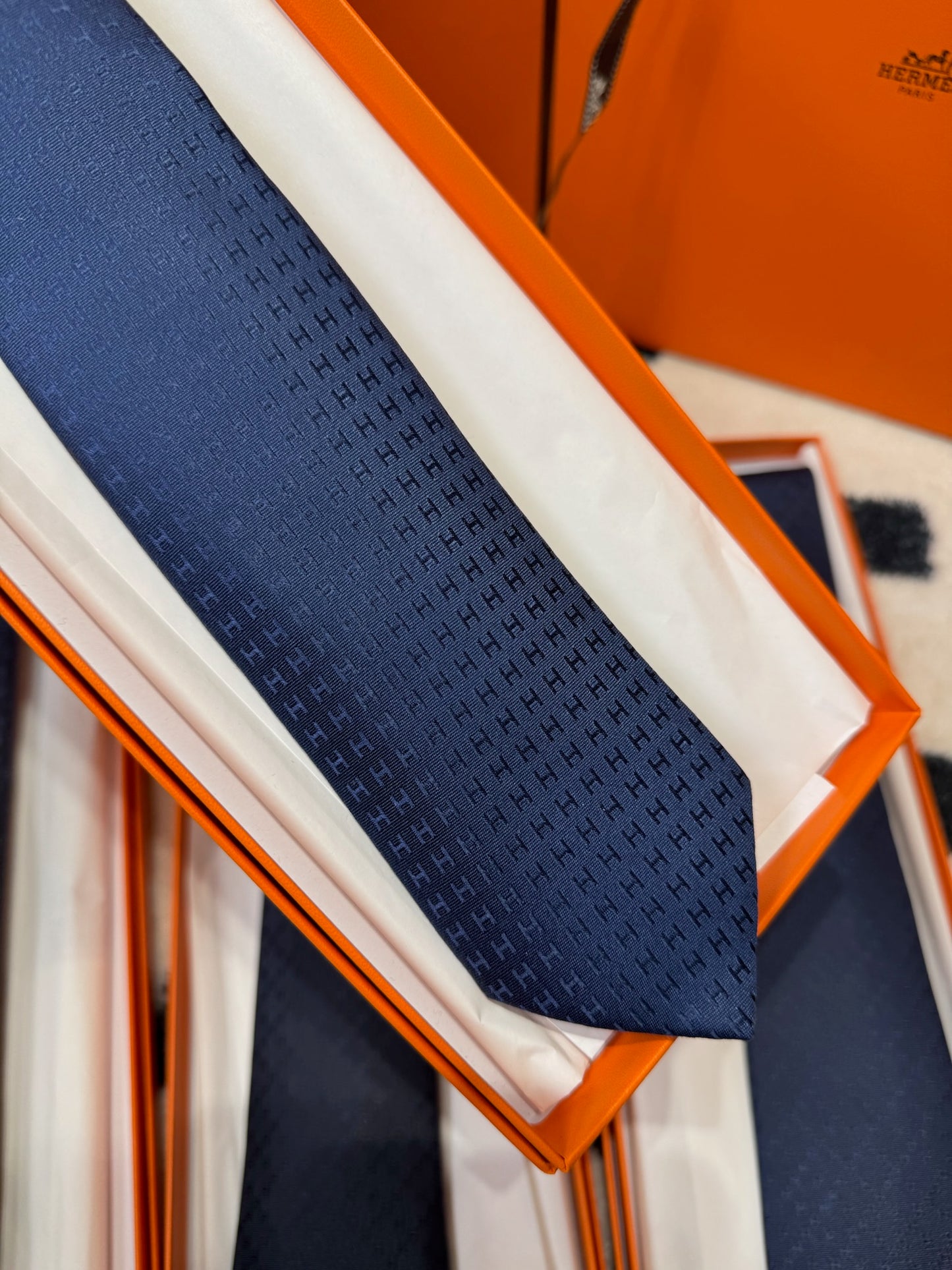 Hermes Tie 100% silk