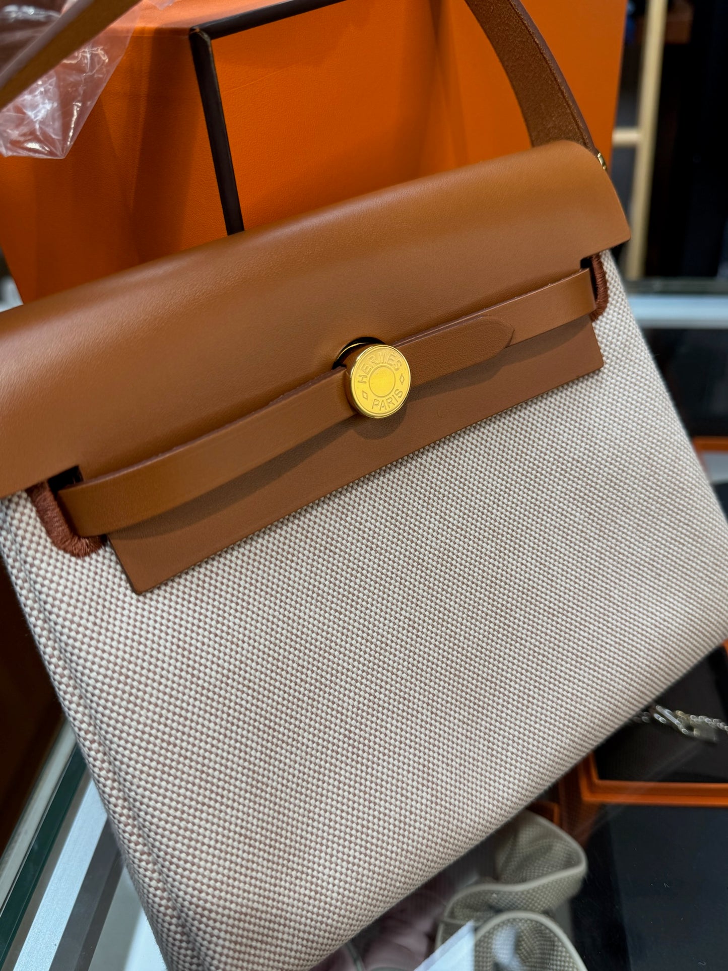 Hermes Mini Herbag Gold GHW 金色金扣