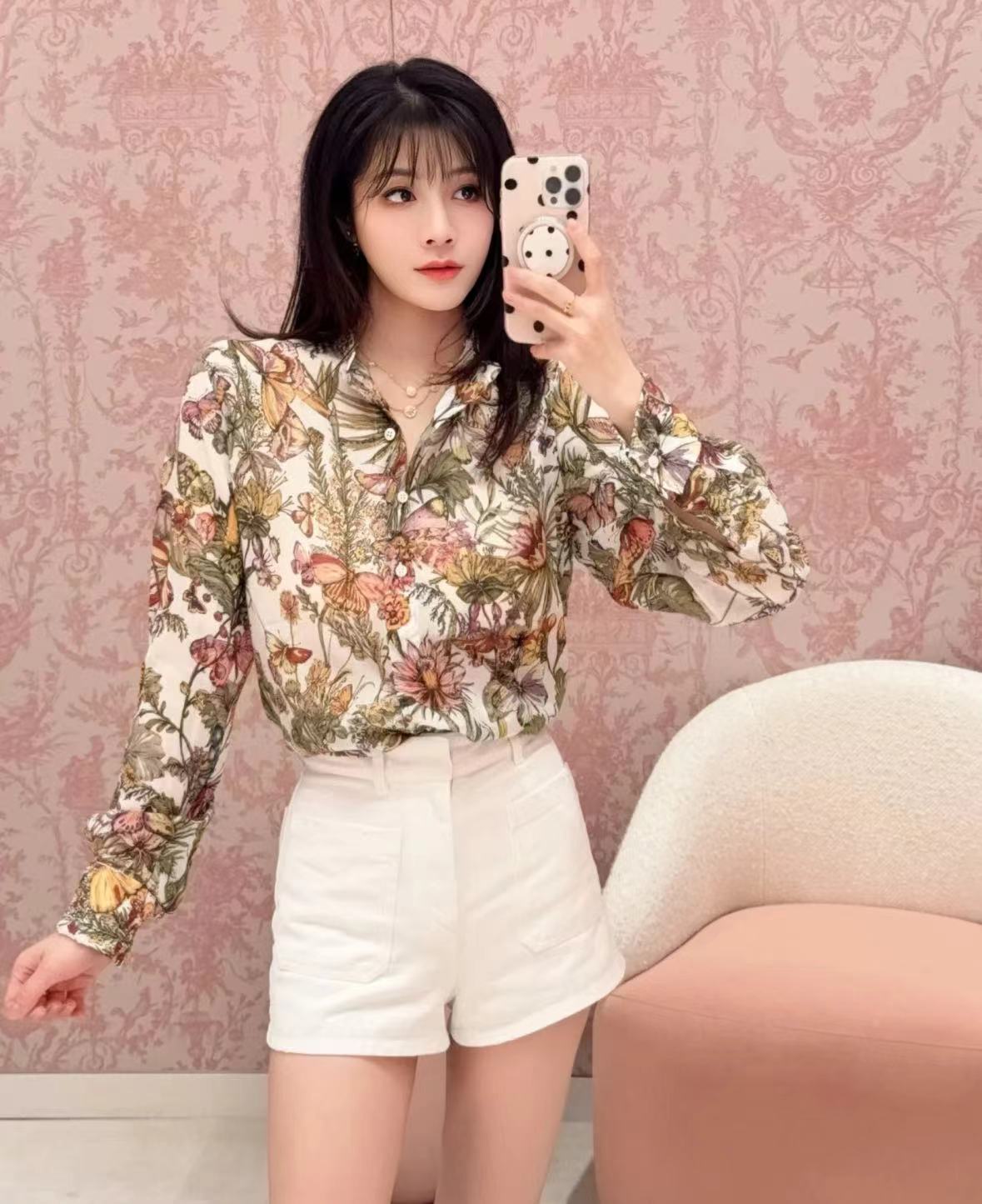 Dior 真絲襯衫