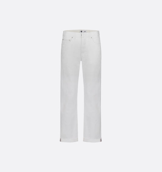 Boyfriend Jeans White Denim