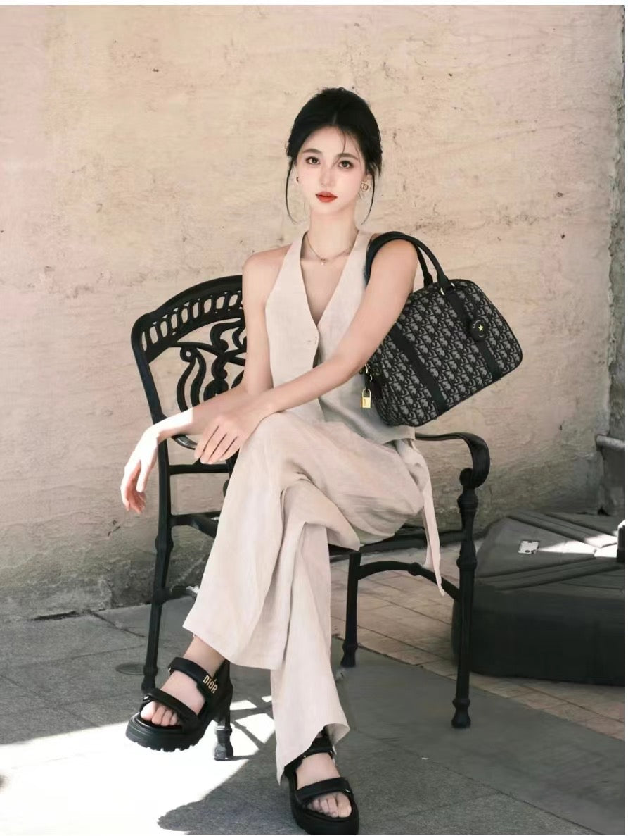Dioract Platform Sandal BLACK