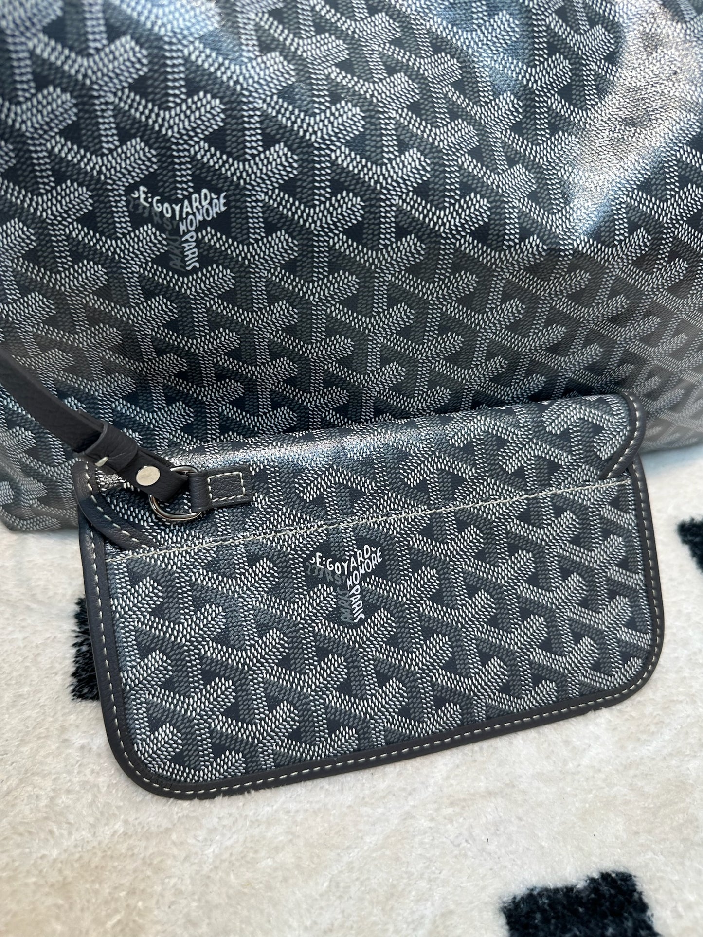 Goyard Saint Louis PM Bag Grey
