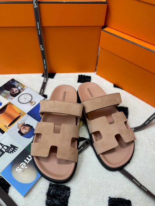 Hermes Chypre sandal  Nude