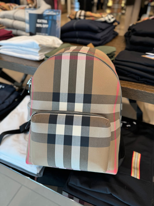 Burberry 經典格仔背囊