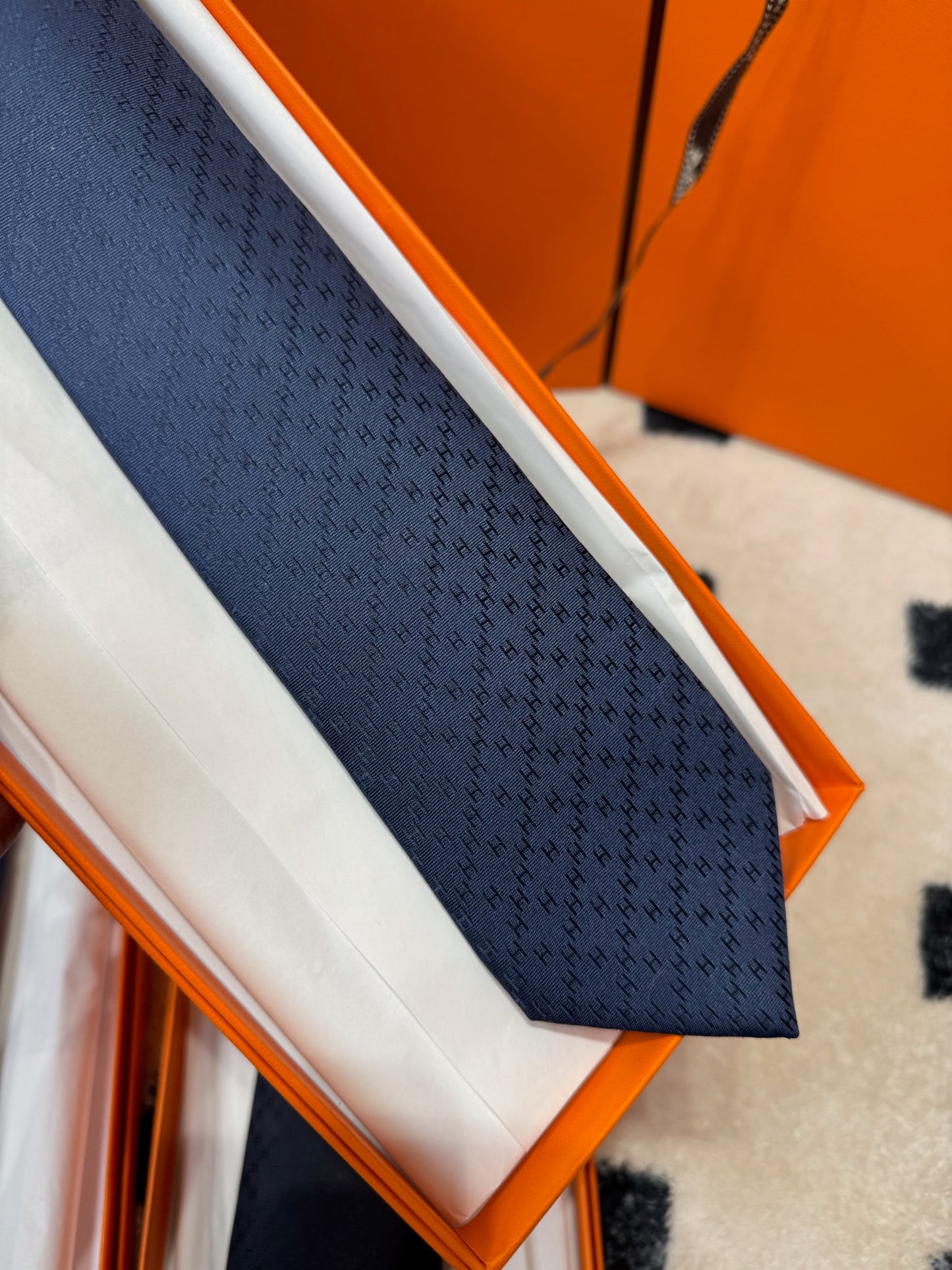 Hermes Tie 100% silk