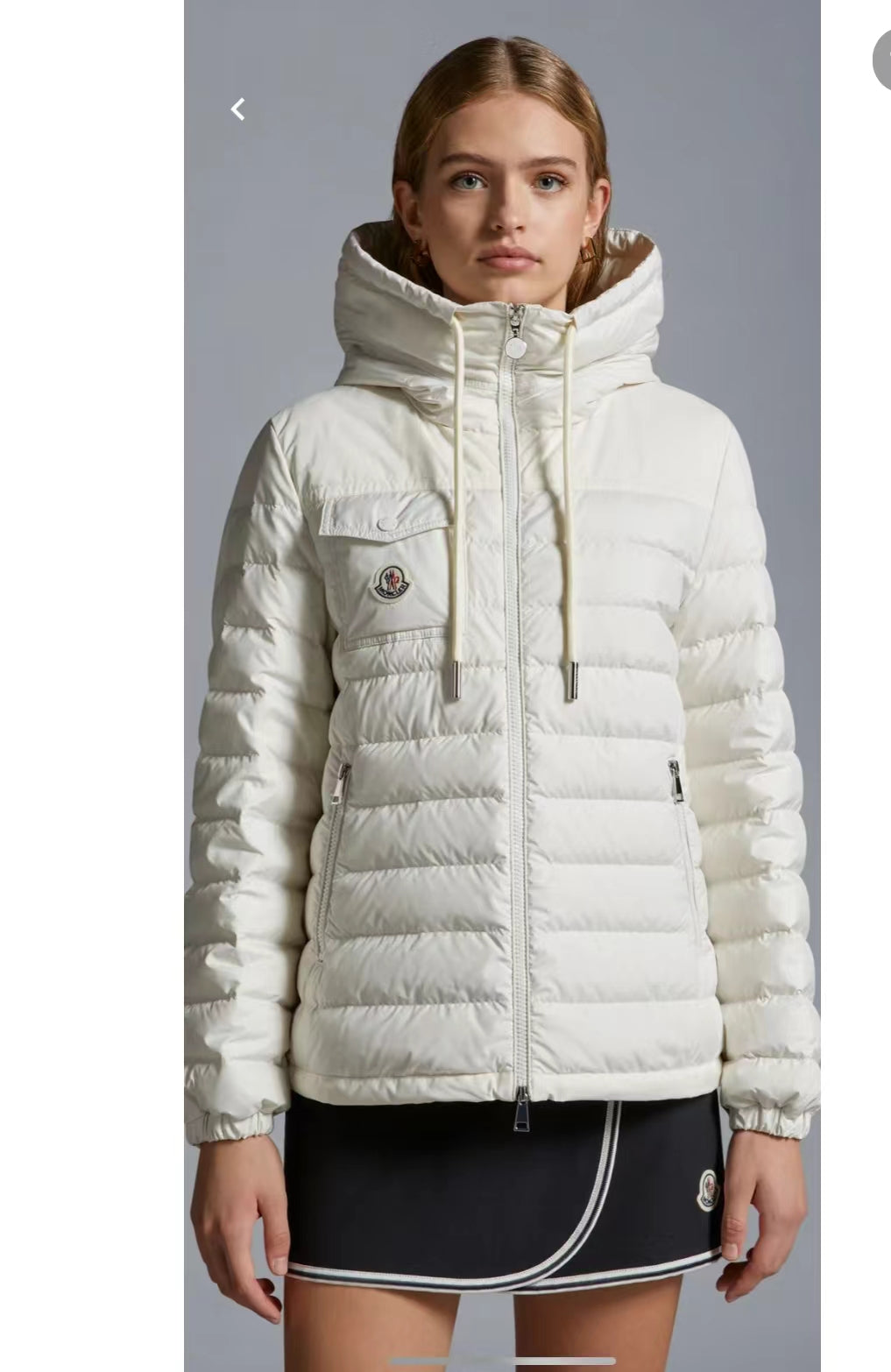 Moncler Akamante White