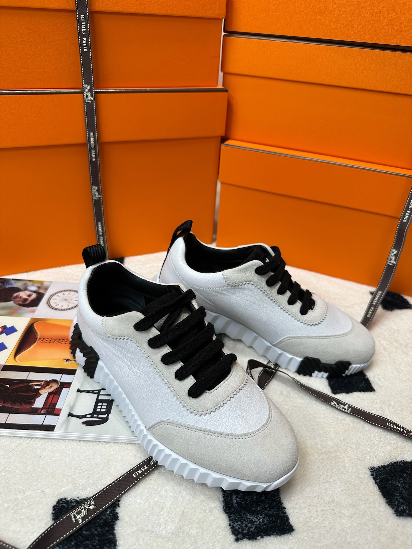 Hermes bouncing 黑白熊貓35.5
