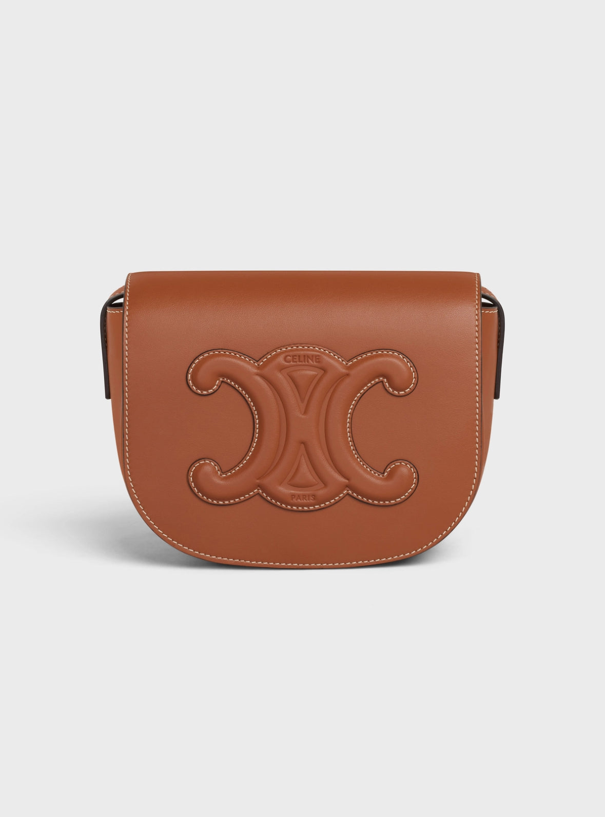 FOLCO CUIR TRIOMPHE IN SMOOTH CALFSKIN Tan