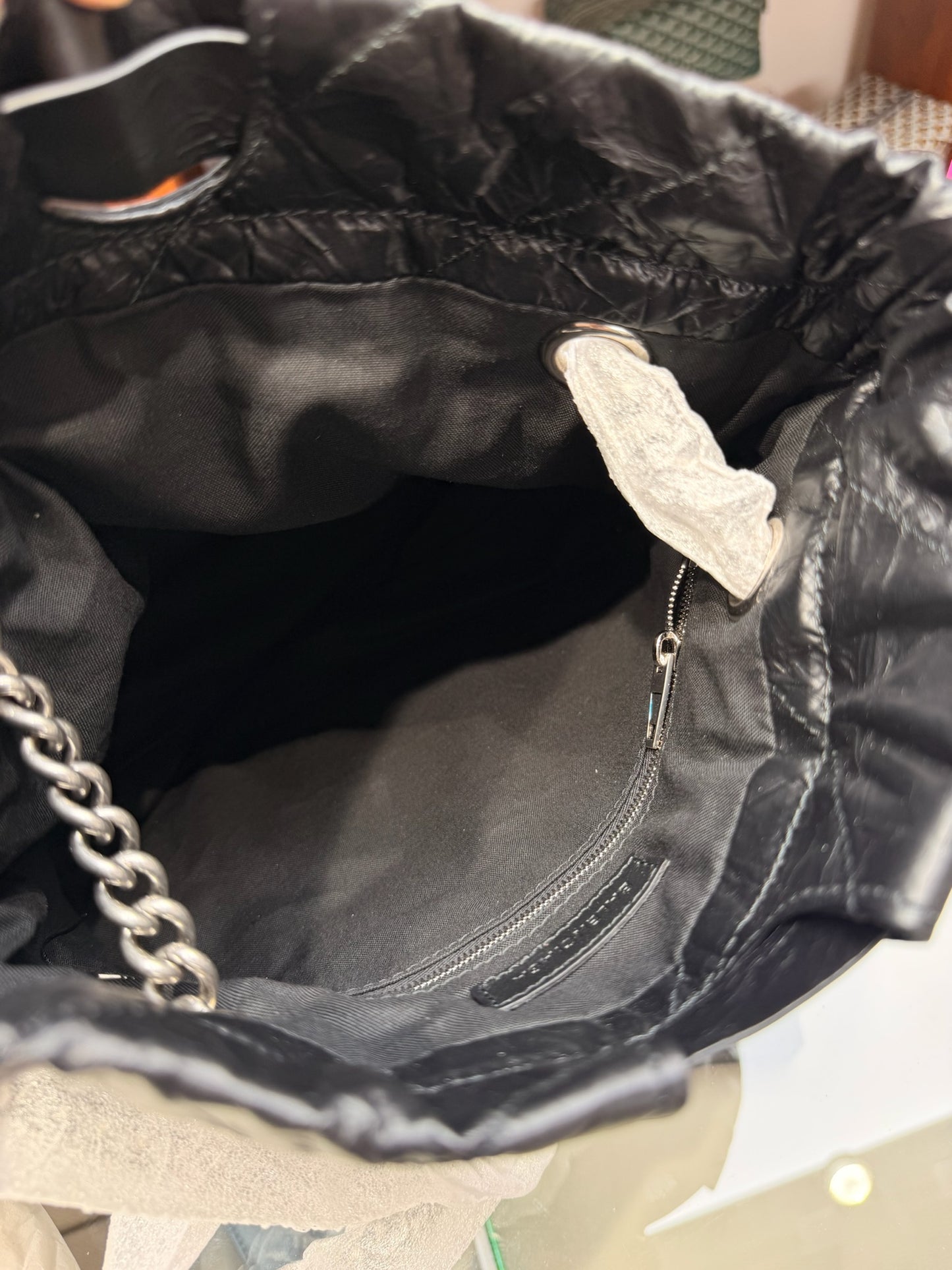 Balenciaga Crush Tote Black S