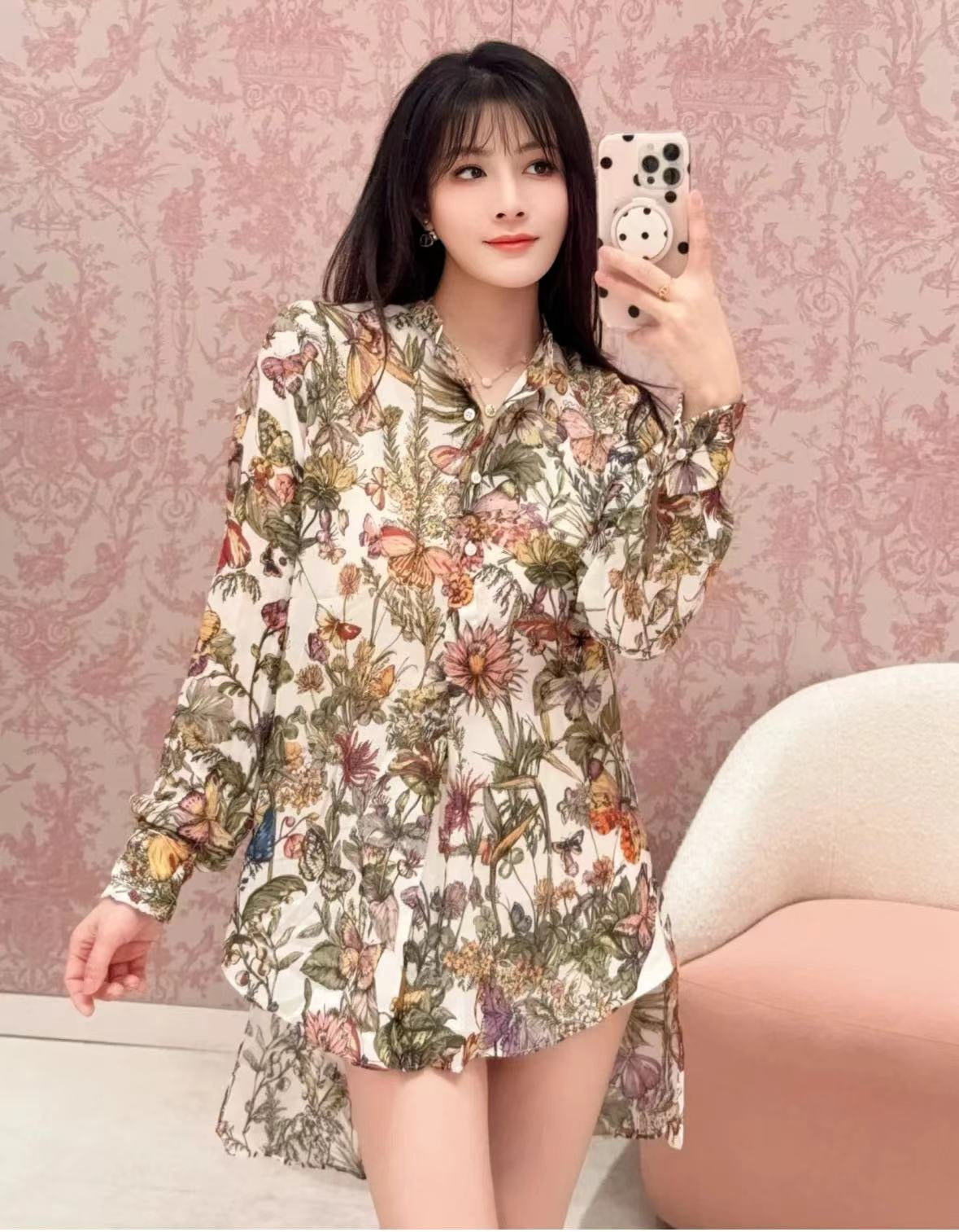 Dior 真絲襯衫