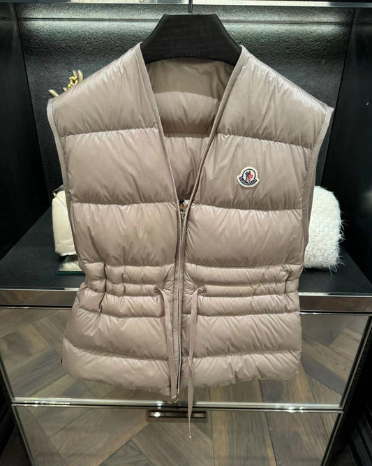 Moncler Nai Down Gilet 祼粉色
