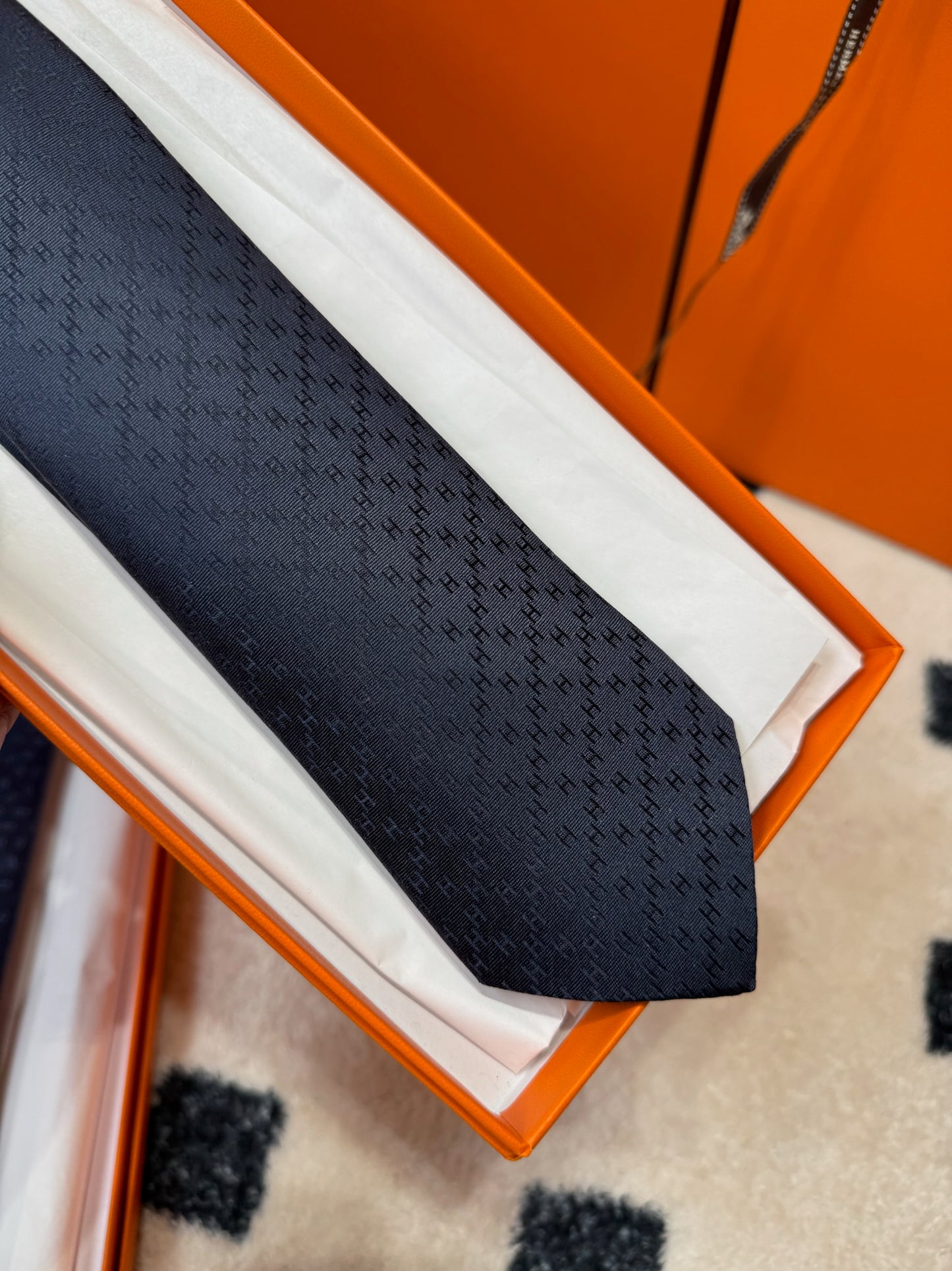Hermes Tie 100% silk