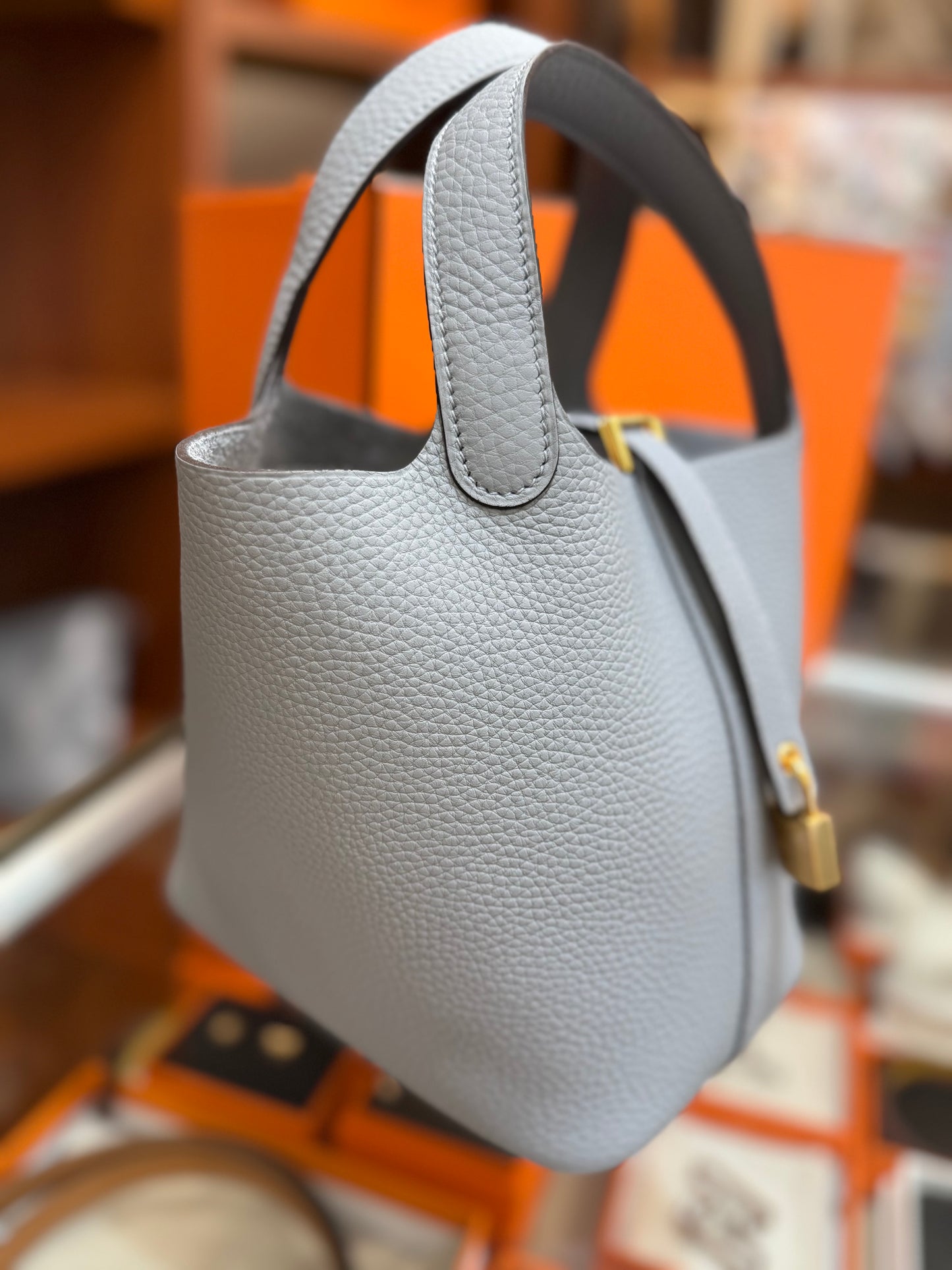 Hermes Picotin 18 木偶灰金扣Gold hardware