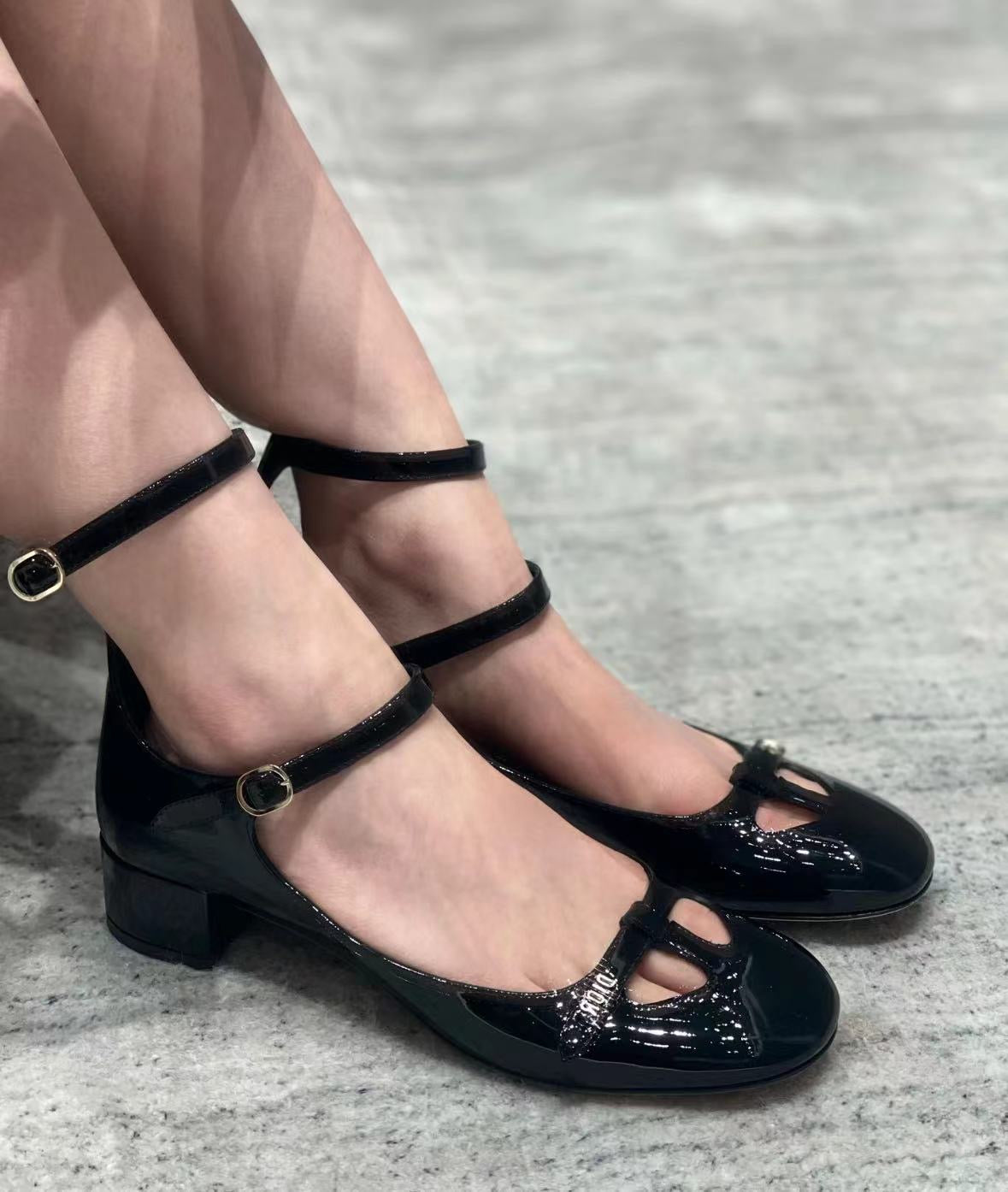 Dior Mary Jane Black