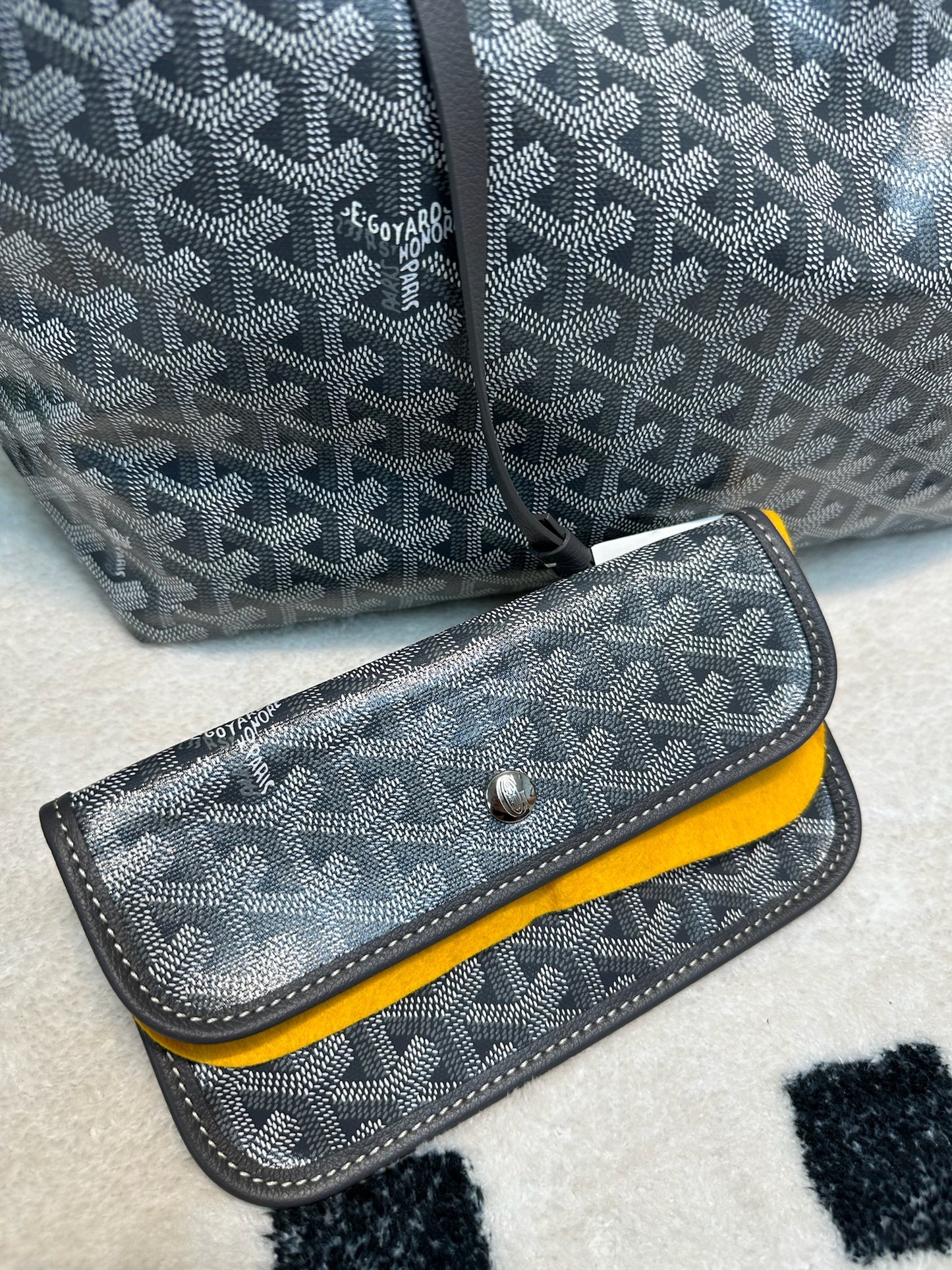 Goyard Saint Louis PM Bag Grey
