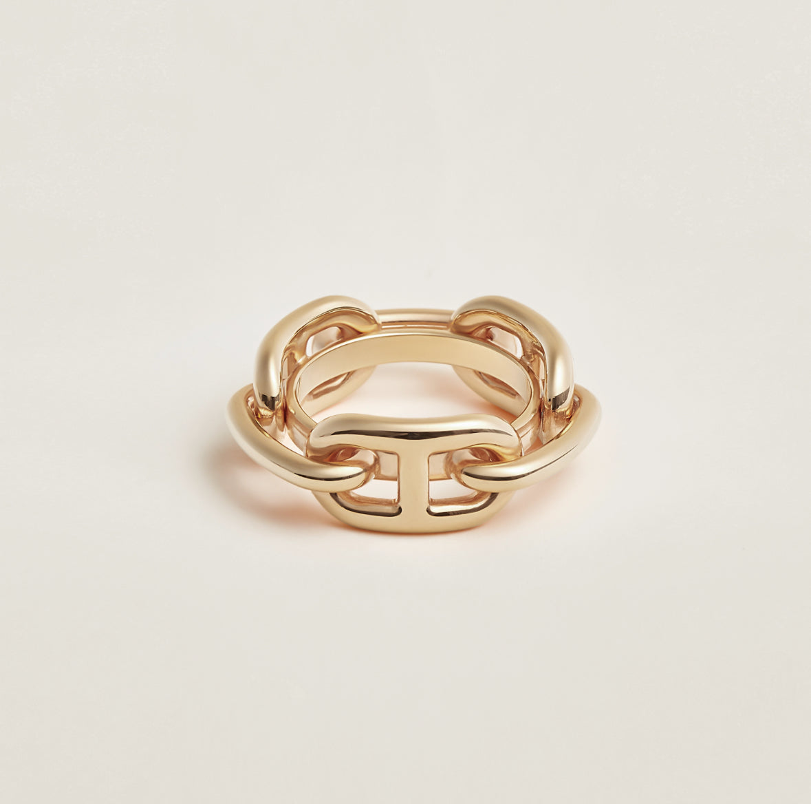Hermes Regate scarf 90 ring Permabrass