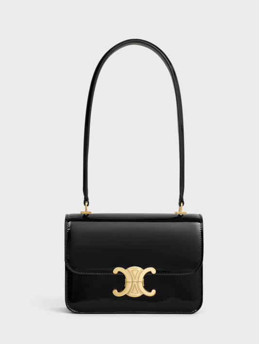 TEEN GARANCE BAG IN PATENT CALFSKIN Black