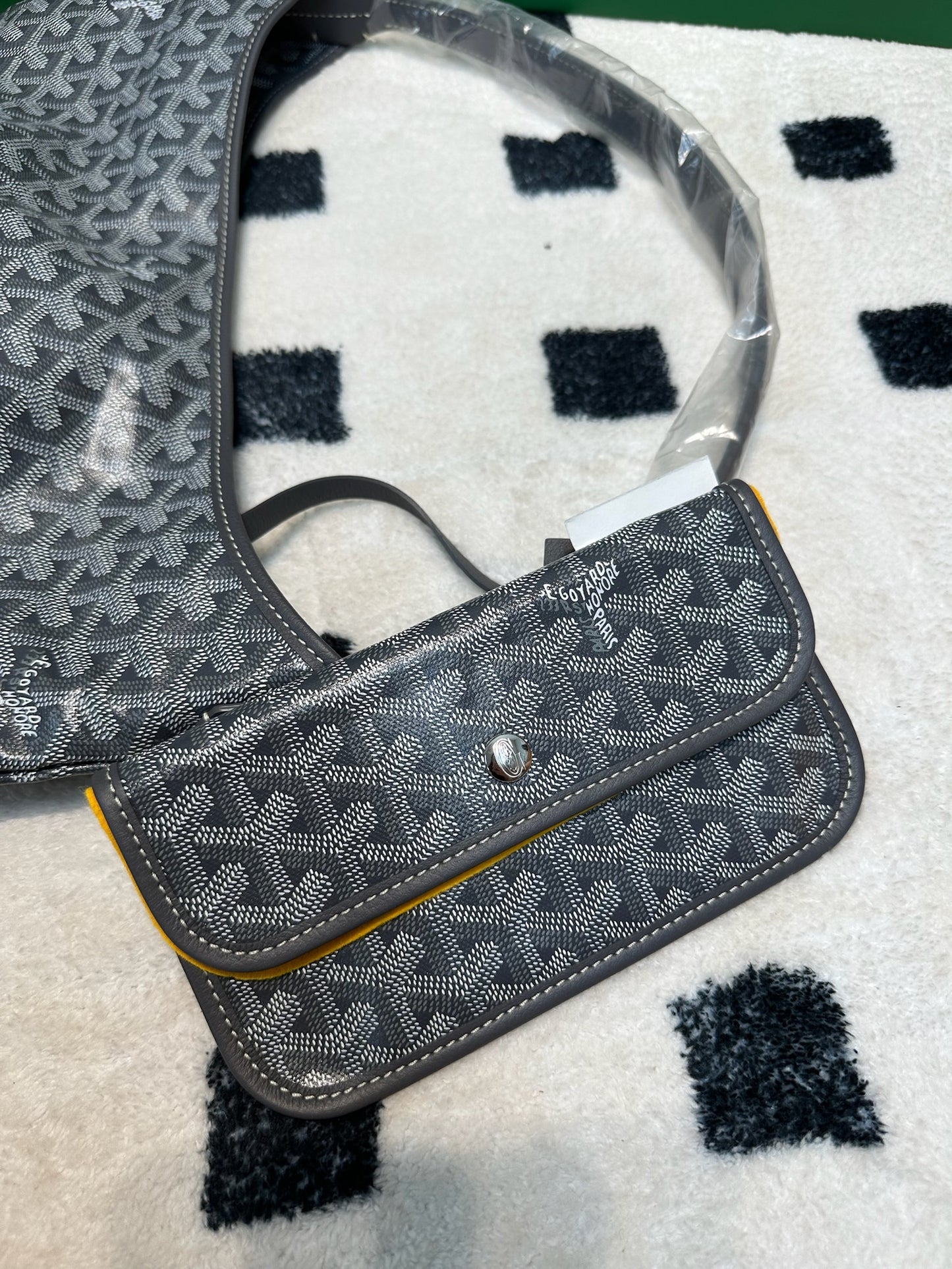 Goyard Bohème Hobo Bag Grey