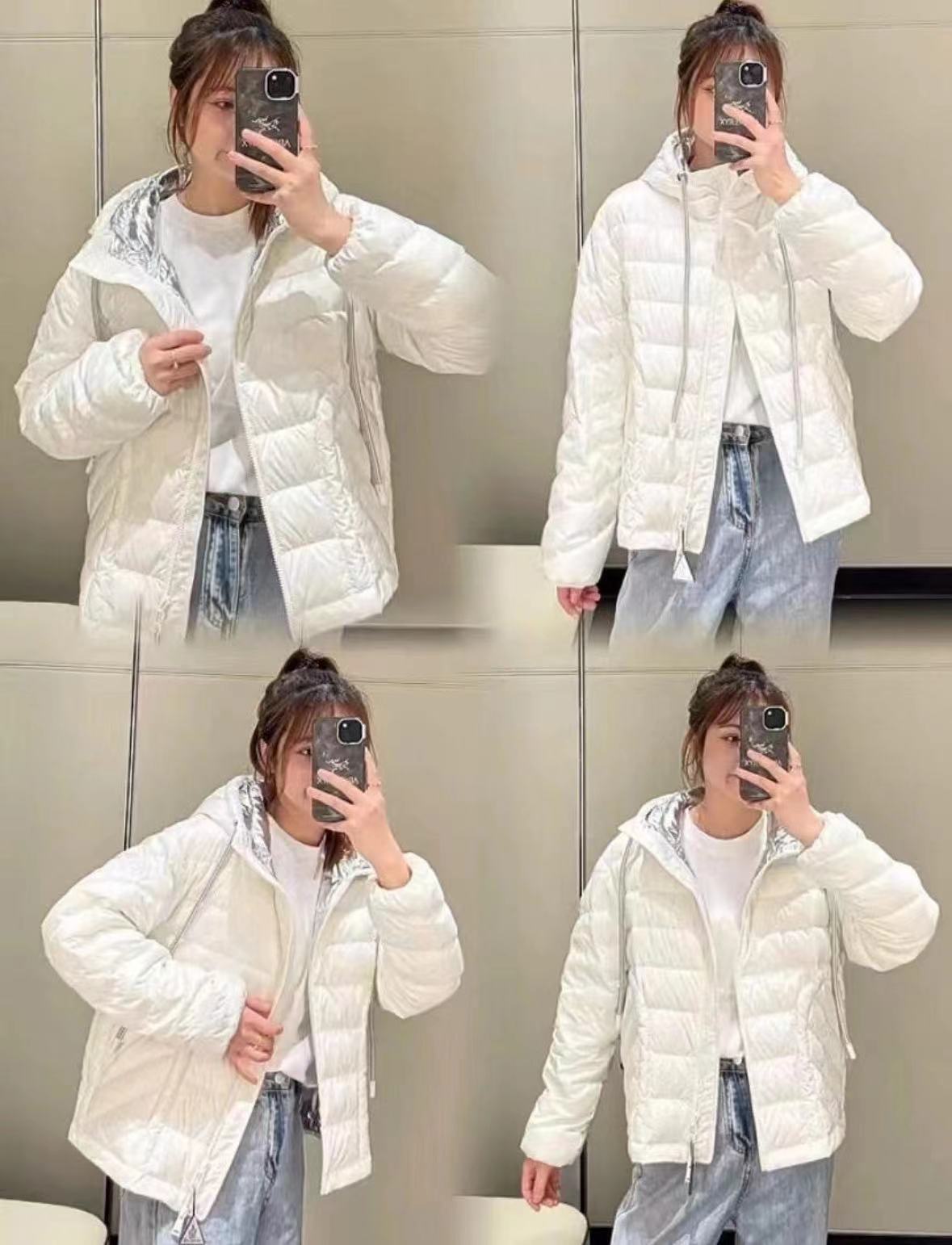 Moncler 24 Delfo 有帽 白色